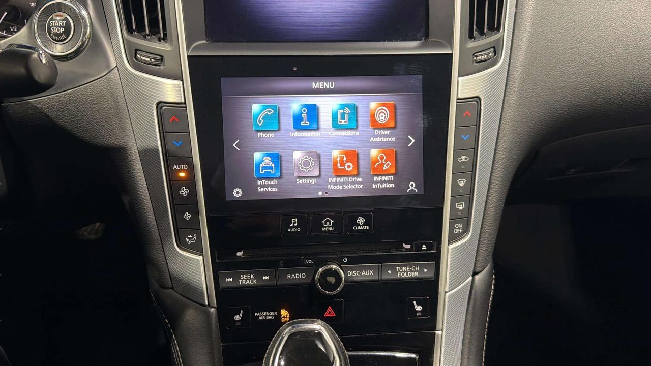 2021 Infiniti Q50 LUXE | AWD | LEATHER | SUNROOF | CLEAN CARFAX | Photo