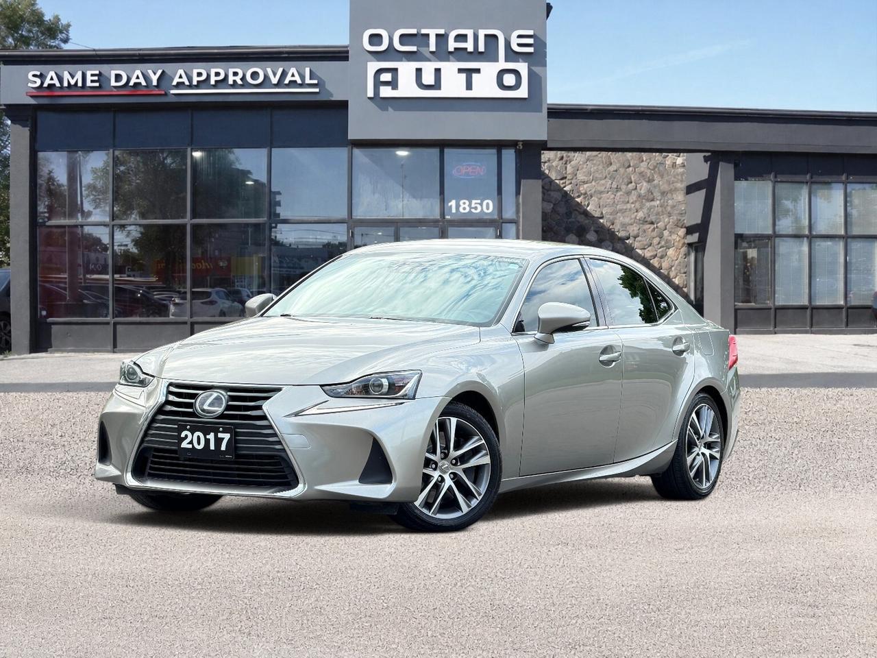 Finance Price $20895 Cash Price $22395 | Accident free | IS 300 AWD | Luxury sport sedan | Powerful V6 engine | Premium leather interior | Heated seats | Backup camera | Dual zone climate control | Push button start | Keyless entry | Premium audio system | Alloy wheels | Well maintained

Available Now at Octane Used Cars!
1850 Lawrence Ave E, Scarborough, ON M1R 2Y4
Call us today to book your test drive!

CERTIFICATION
All our vehicles go through a comprehensive safety inspection that exceeds industry standards. Certification includes a full inspection, oil change, and professional detailing before delivery. Vehicles are not drivable if not certified and not e-tested. A certification package is available for $699. Trade-ins welcome. All vehicles are subject to HST, licensing fees, and a $22 OMVIC fee.

FINANCING 
Good credit, bad credit, or no credit we can help. Instant approvals available with flexible plans tailored to your needs. Financing deals are subject to an admin fee.

WARRANTY 
This vehicle qualifies for extended warranty options. Our team can help you choose the right coverage.

PRICE 
At Octane Used Cars, we offer fair, transparent, no-haggle pricing. We monitor the market to keep our vehicles priced competitively, giving you the best value with a no-pressure buying experience.