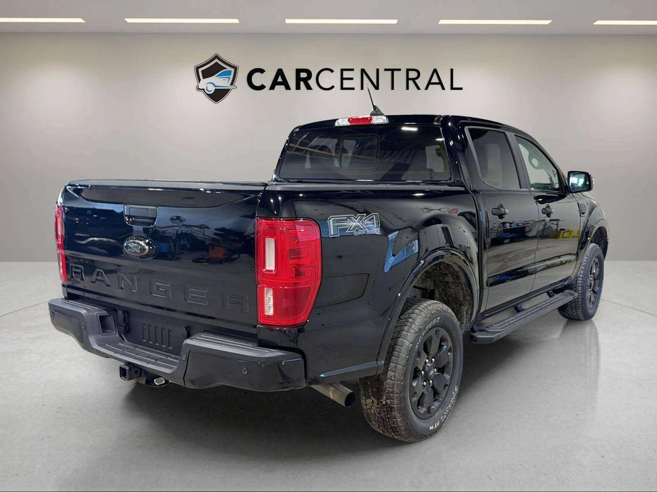 2022 Ford Ranger LARIAT | CLEAN CARFAX| BLACK APP | 501A| FX4 Photo4