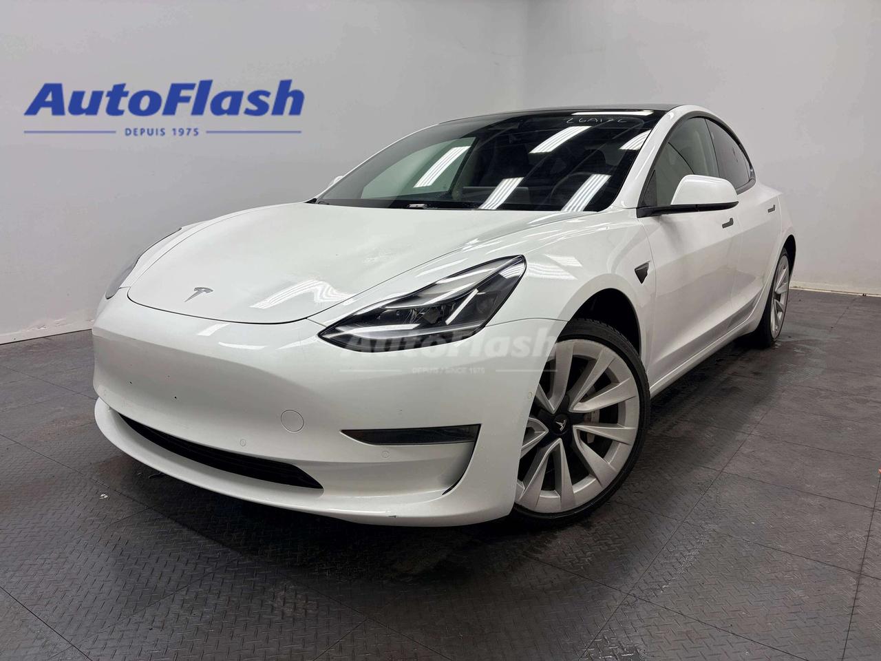 Used 2021 Tesla Model 3 RANGE PLUS, 423KM AUTONOMIE, TOIT PANORAMIQUE for sale in Saint-Hubert, QC
