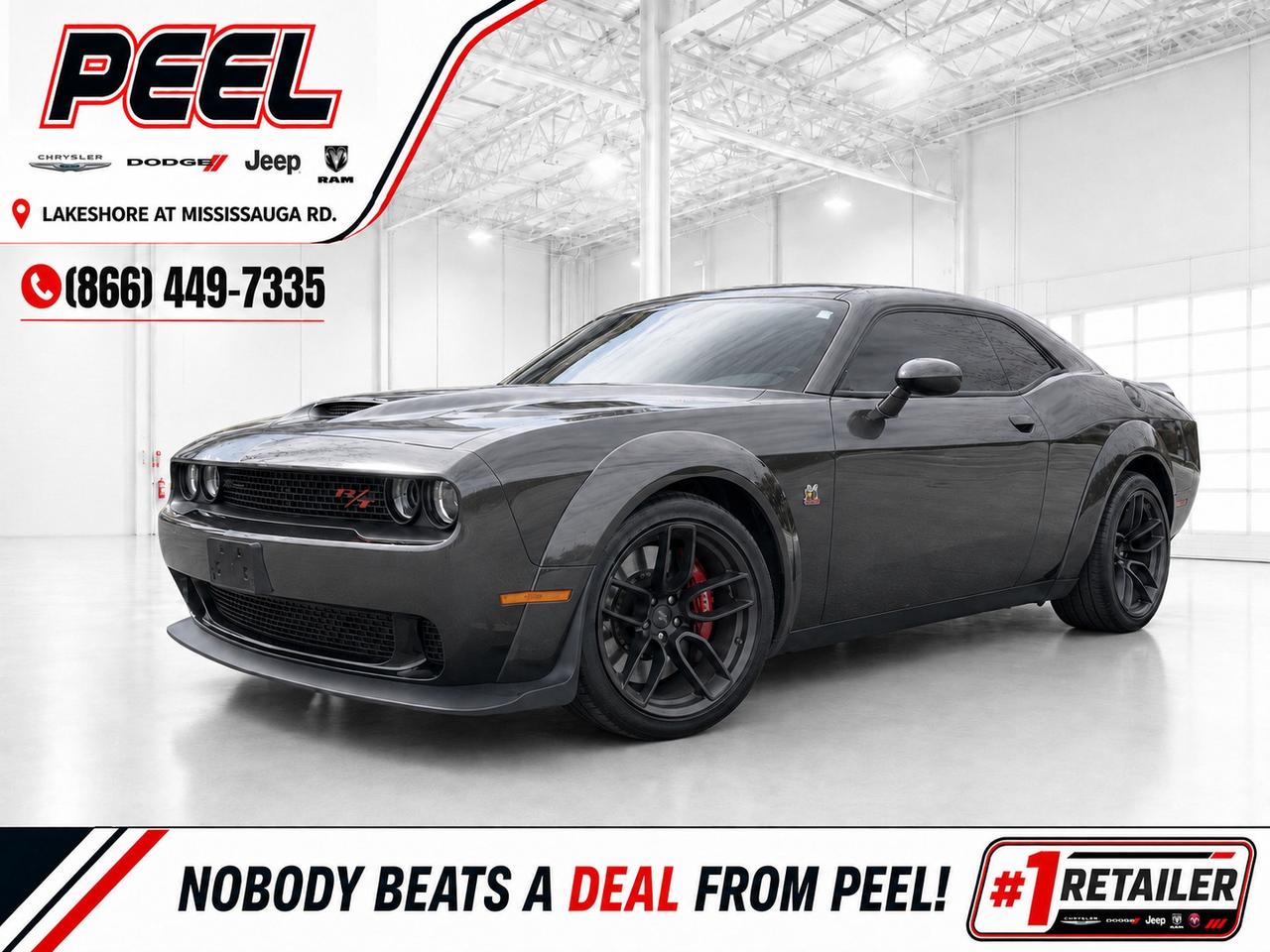 2022 Dodge Challenger Scat Pack 392 Widebody | Carbon Suede | RWD Photo0