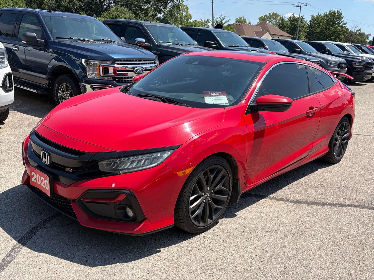 2020 Honda Civic Si Coupe MANUAL TRANSMISSION, CLEAN CARFAX, SUNROOF! Photo
