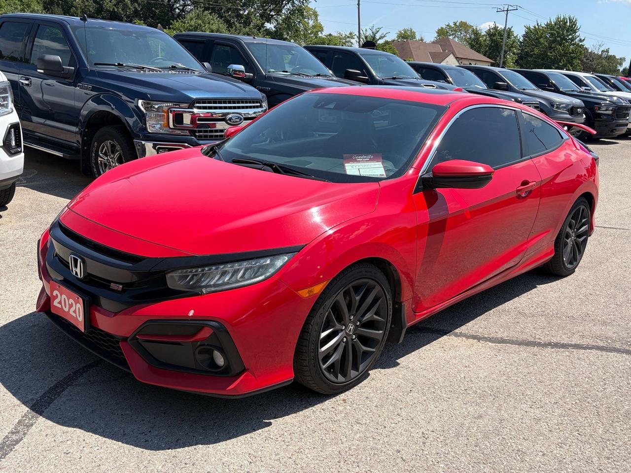 2020 Honda Civic MANUAL TRANSMISSION, CLEAN CARFAX, SUNROOF! Photo
