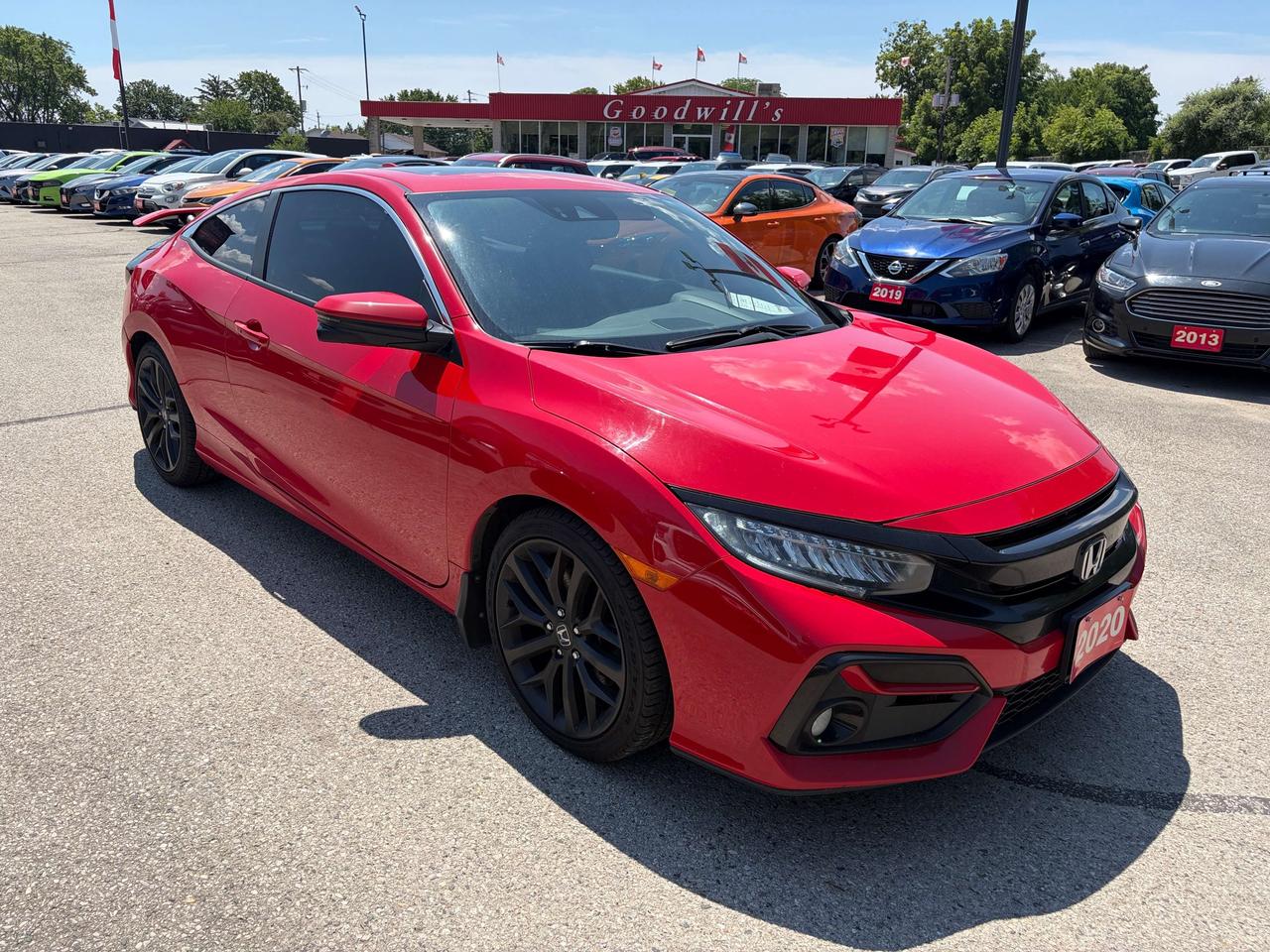 2020 Honda Civic MANUAL TRANSMISSION, CLEAN CARFAX, SUNROOF! Photo