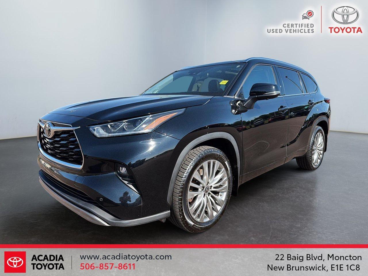 Used 2023 Toyota Highlander LIMITED for sale in Moncton, NB