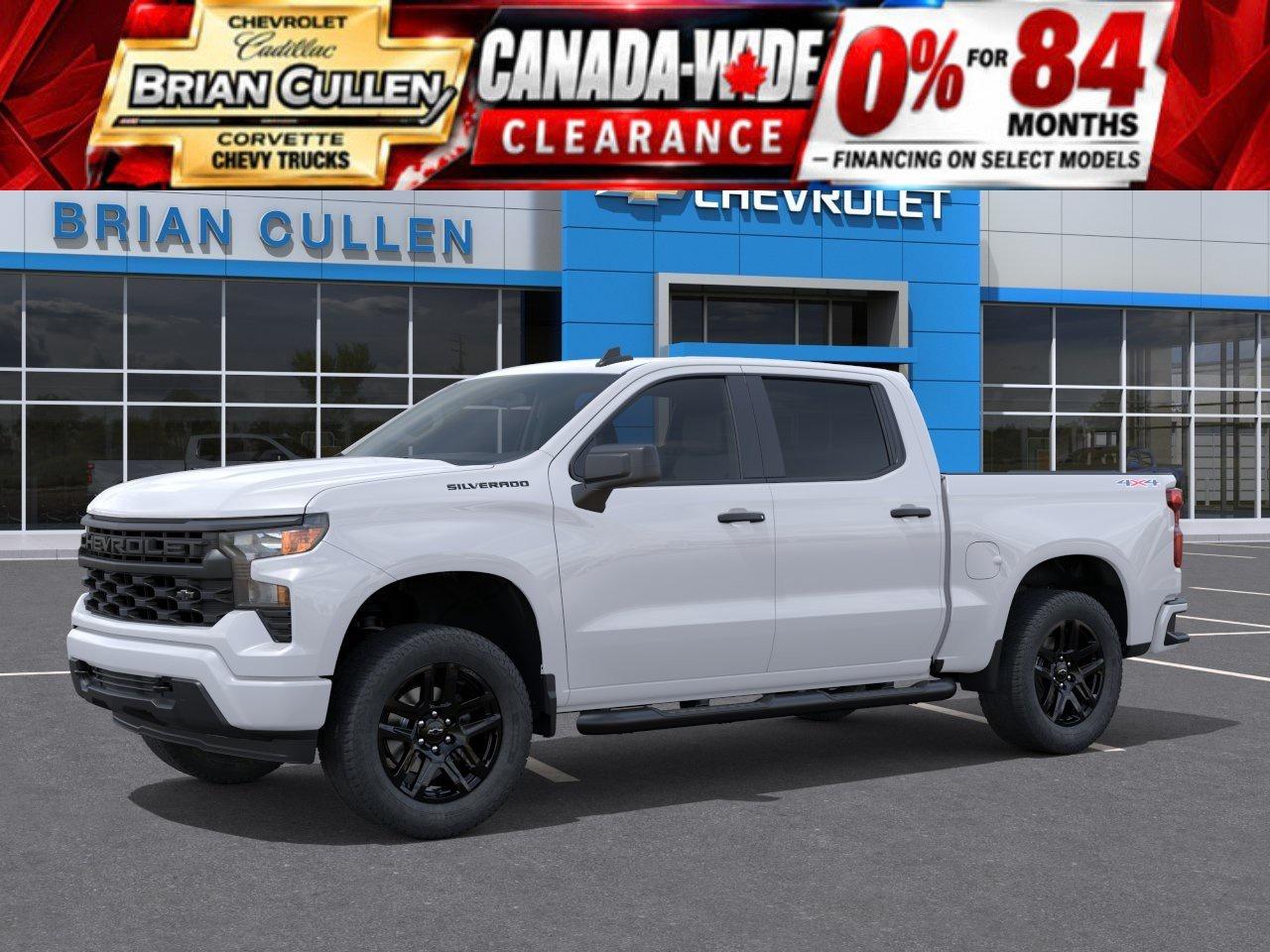 2026 Chevrolet Silverado 1500 Custom Crew Cab Short Box 4-Wheel Drive Custom Photo5