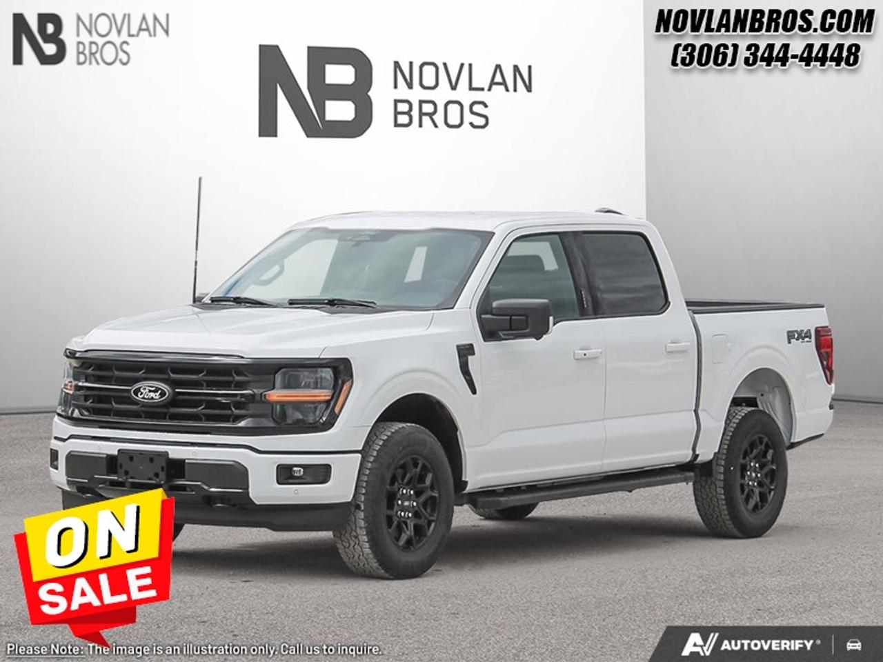 <b>FX4 Off-Road Package, XLT Black Appearance Package, Unique Sport Cloth Bucket Seats!</b><br> <br> Check out our great inventory of new vehicles at Novlan Brothers!<br> <br>The 2026 Ford F-150 brings unmatched capability, advanced innovation and bold design to the full-size pickup segment.<br> <br>The 2026 Ford F-150 combines proven leadership in toughness with smart innovation to deliver a truck built for real-world demands. Inside, the cabin features refined materials, intuitive tech and comfortable seating to support both driver and passengers on every journey. With its strong presence, flexible design and Fords legacy of dependability, the F-150 is ready for whatever work or play you throw its way.<br> <br>This Oxford White Crew Cab 4X4 pickup has a 10 Speed Automatic transmission and is powered by a 325HP 2.7L V6 Cylinder Engine. <br> <br> Our F-150s trim level is XLT. Perfect for outdoor enthusiasts and weekend adventurers seeking a blend of rugged capability and modern style, this truck stands out on the trails with body-coloured bumpers, front fog lamps, cornering lights, and distinctive painted aluminum wheels wrapped in all-terrain tires. Inside, the functional cabin balances utility and comfort with metal-look instrument panel inserts, full carpet flooring, and supportive cloth seating featuring manual driver lumbar adjustment and versatile second-row underseat storage. Modern convenience is always at your fingertips with smart device remote engine start, manual air conditioning, and an immersive seven-speaker audio system integrated into a SYNC 4 system with a 12-inch center display, wireless smartphone compatibility, and a built-in Wi-Fi hotspot. You can navigate any journey with absolute confidence under the protection of smart safety features like the Ford Co-Pilot360 reverse camera, blind spot information system, cross-traffic alert with reverse brake assist, lane keeping assist, and front collision mitigation. This vehicle has been upgraded with the following features: FX4 Off-Road Package, XLT Black Appearance Package, Unique Sport Cloth Bucket Seats.<br><br> View the original window sticker for this vehicle with this url <b><a href=http://www.windowsticker.forddirect.com/windowsticker.pdf?vin=1FTEW3LP4TKD83349 target=_blank>http://www.windowsticker.forddirect.com/windowsticker.pdf?vin=1FTEW3LP4TKD83349</a></b>.<br> <br>To apply right now for financing use this link: <a href=http://novlanbros.com/credit/ target=_blank>http://novlanbros.com/credit/</a><br> <br/>Weve discounted this vehicle $3250. Total rebate of $6750 is reflected in the price. 5.49% financing for 84 months. <br> Payments from <b>$1025.32</b> monthly with $0 down for 84 months @ 5.49% APR O.A.C. ( Plus applicable taxes - Plus applicable fees ). Incentives expire 2026-07-31. See dealer for details. <br><br><br> Come by and check out our fleet of 20+ used cars and trucks and 80+ new cars and trucks for sale in Paradise Hill.  o~o