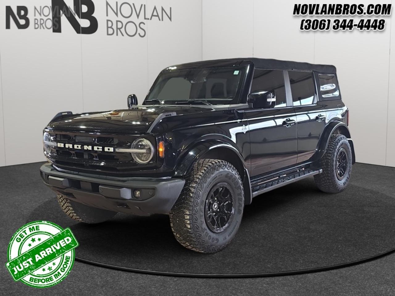 Used 2022 Ford Bronco Outer Banks  - Alloy Wheels for sale in Paradise Hill, SK