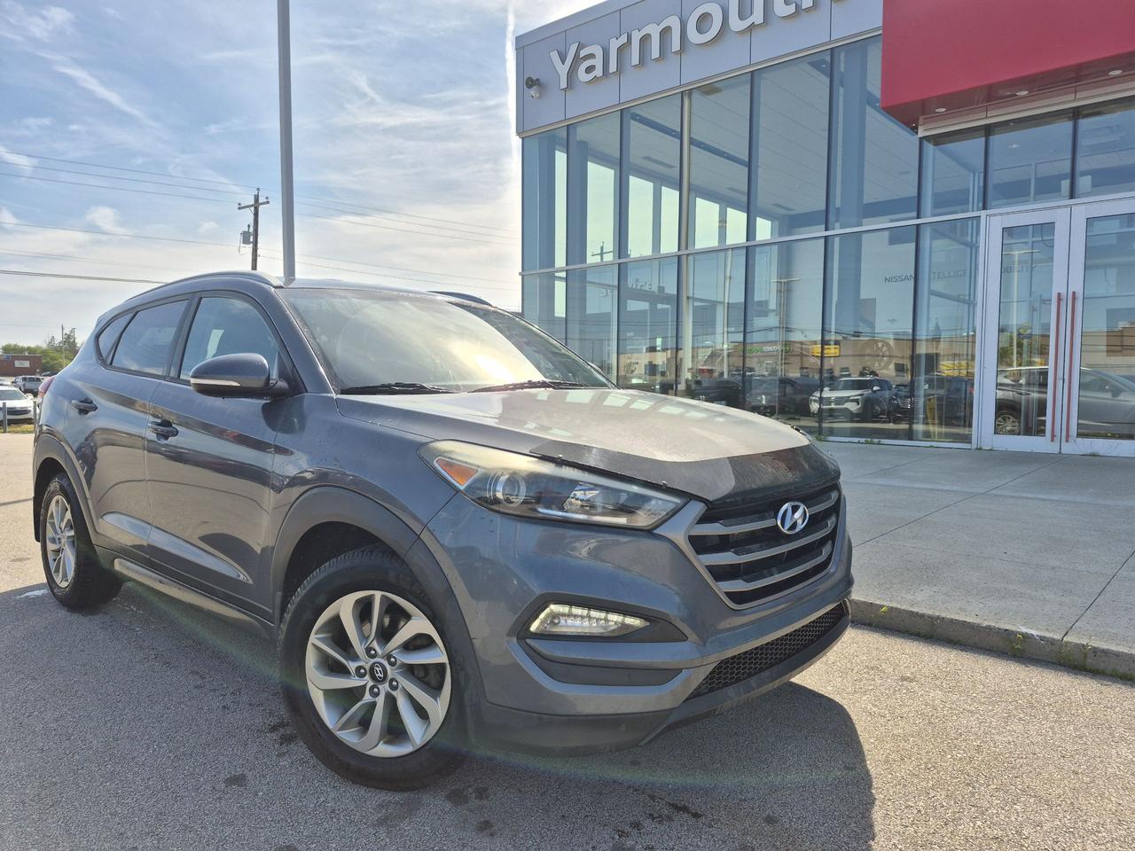 <p class=isSelectedEnd>The 2016 Hyundai Tucson Premium is a stylish and versatile SUV that delivers comfort, practicality, and confidence for every drive. With its modern design, spacious interior, and impressive list of features, the Tucson is the perfect choice for families, commuters, or anyone looking for a reliable and capable SUV.</p><p class=isSelectedEnd>Inside, youll find a comfortable cabin with heated front seats, a heated steering wheel, Bluetooth connectivity, a touchscreen display, rearview camera, and plenty of room for passengers and cargo. The Tucsons smooth ride and fuel-efficient performance make it equally at home on city streets or weekend road trips.</p><p class=isSelectedEnd>Safety is also a priority, with features designed to give you added confidence behind the wheel.</p><p class=isSelectedEnd>If youre looking for an affordable SUV that offers comfort, versatility, and dependable performance, this 2016 Hyundai Tucson Premium is ready for its next adventure.</p><p><strong>Contact us today to book your test drive or stop by the dealership to see it in person!</strong></p>