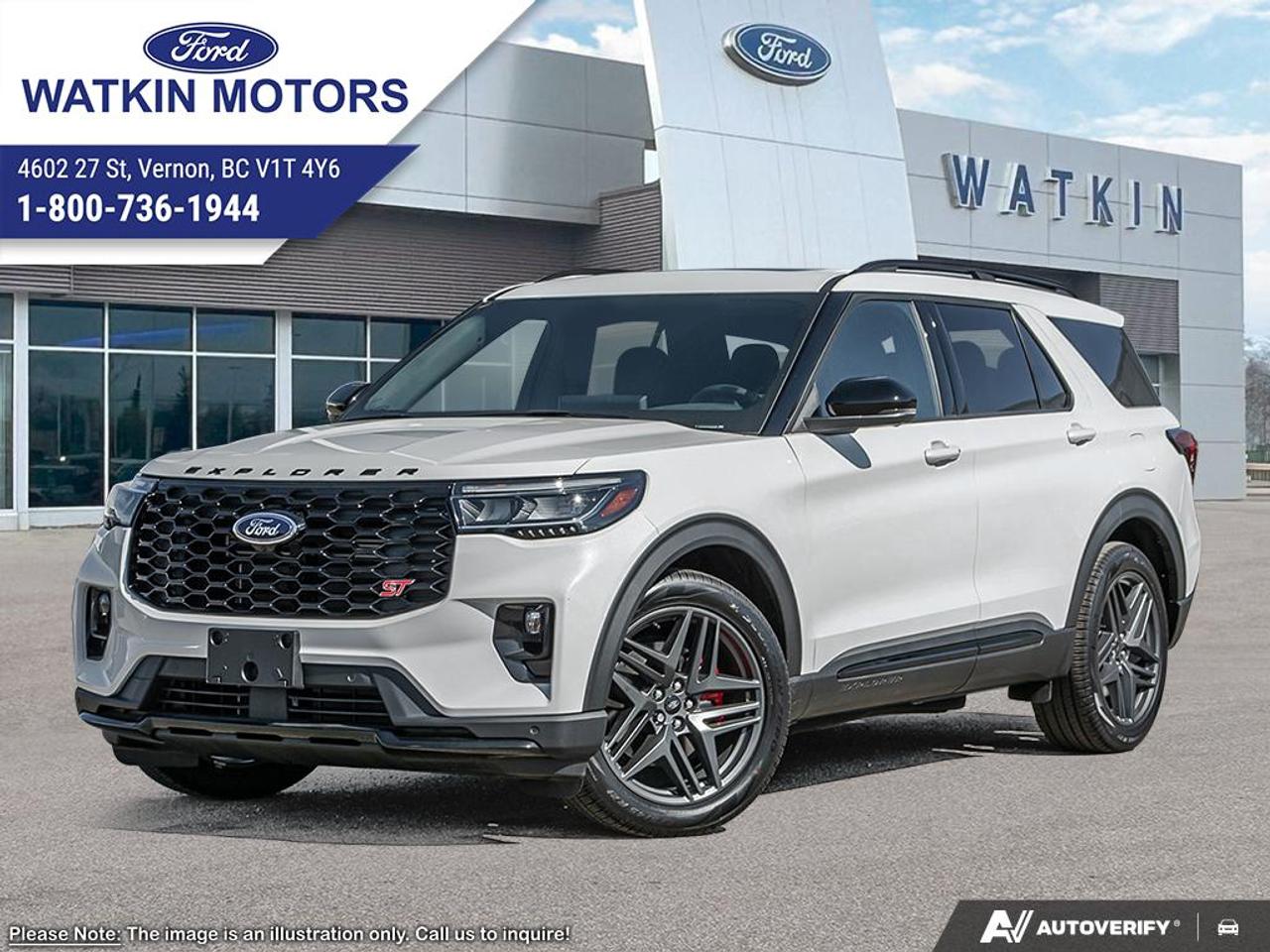 New 2026 Ford Explorer ST for sale in Vernon, BC