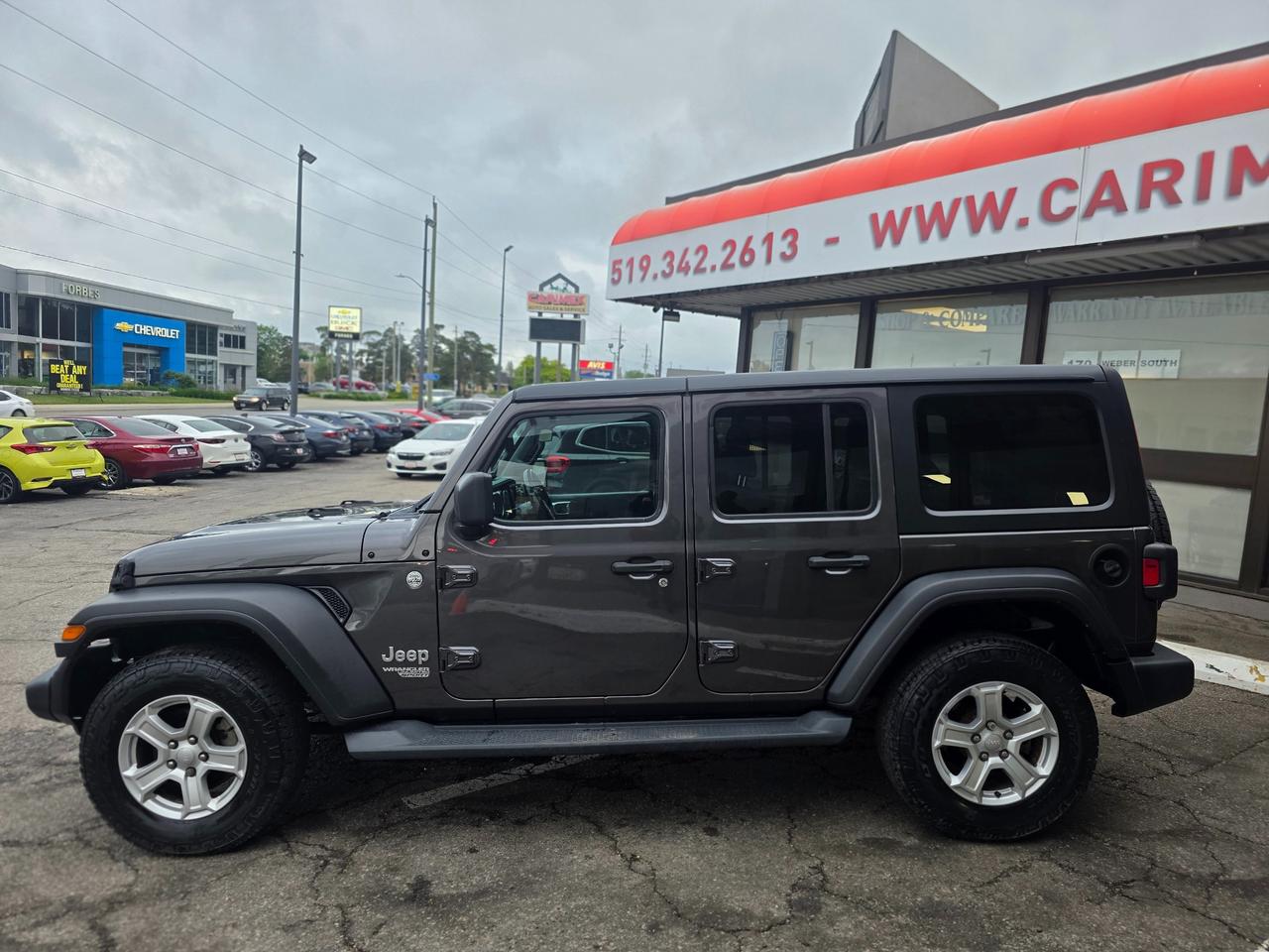 2019 Jeep Wrangler Unlimited Sport One Owner | Accident Free |  LOW KMS | 4x4 Photo