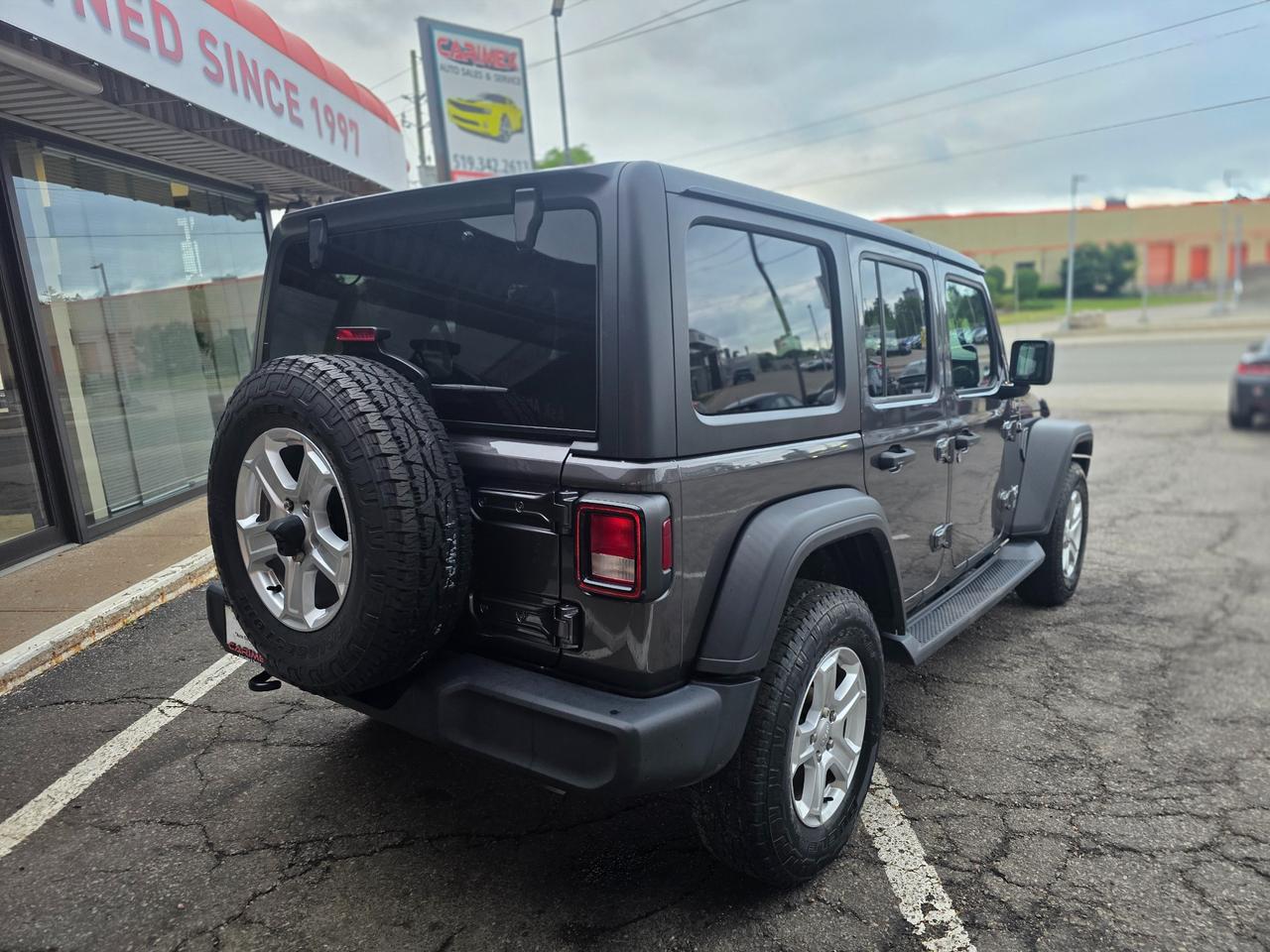 2019 Jeep Wrangler Unlimited Sport One Owner | Accident Free |  LOW KMS | 4x4 Photo