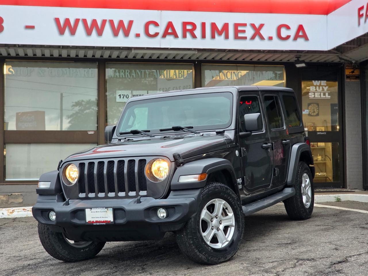 2019 Jeep Wrangler Unlimited Sport One Owner | Accident Free |  LOW KMS | 4x4 Photo0