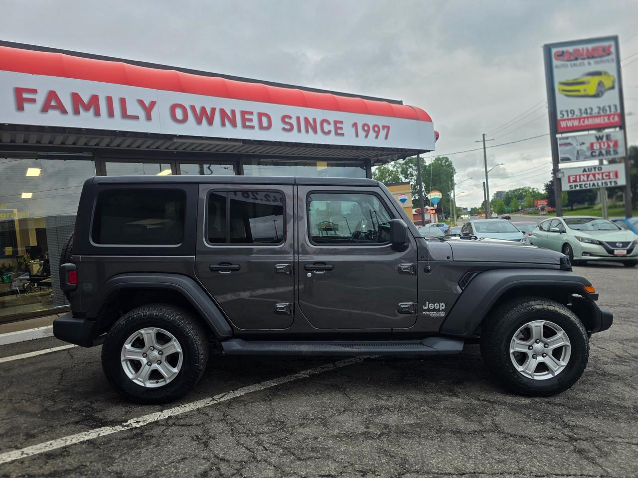 2019 Jeep Wrangler Unlimited Sport One Owner | Accident Free |  LOW KMS | 4x4 Photo
