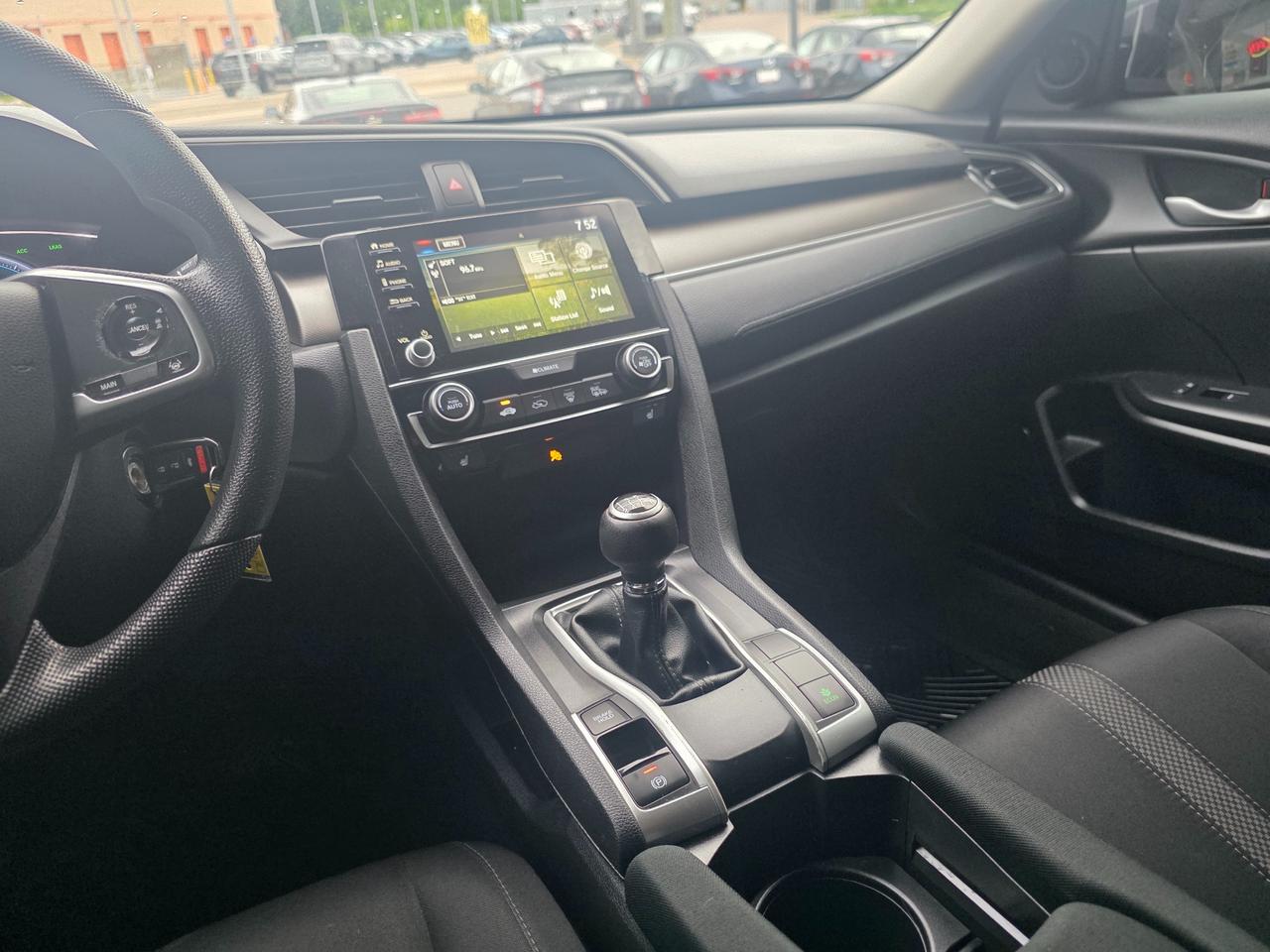 2020 Honda Civic LX MANUAL | Premium Alloys | Apple Car Play | Android Auto | Honda Sensing Photo