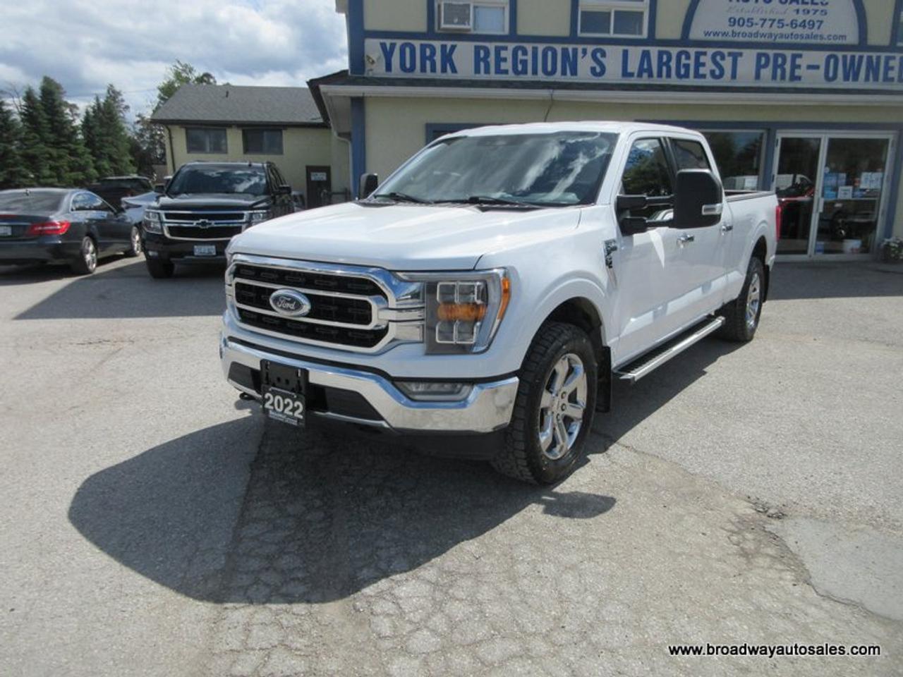 2022 Ford F-150 GREAT VALUE XLT-MODEL 6 PASSENGER 3.5L - ECO-BOOST.. 4X4.. CREW-CAB.. SHORTY.. NAVIGATION.. HEATED SEATS.. BACK-UP CAMERA.. BLUETOOTH SYSTEM.. Photo2