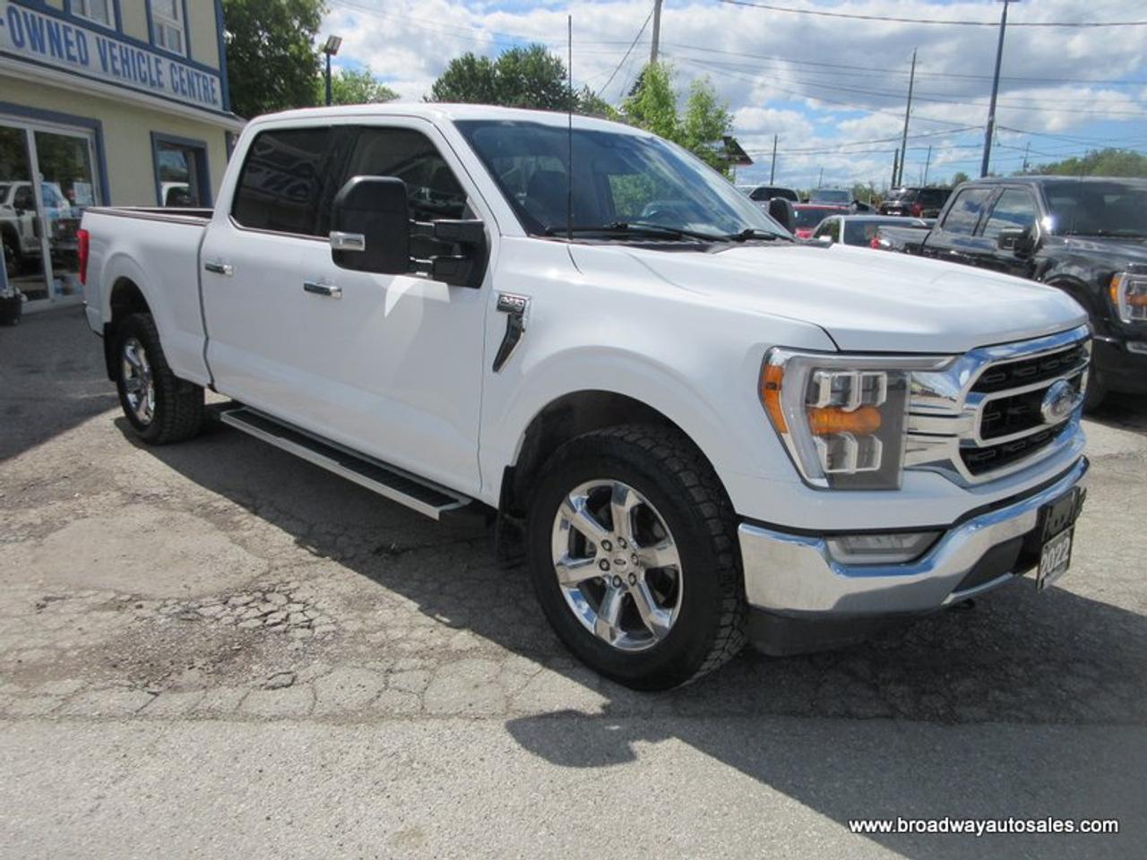 2022 Ford F-150 GREAT VALUE XLT-MODEL 6 PASSENGER 3.5L - ECO-BOOST.. 4X4.. CREW-CAB.. SHORTY.. NAVIGATION.. HEATED SEATS.. BACK-UP CAMERA.. BLUETOOTH SYSTEM.. Photo