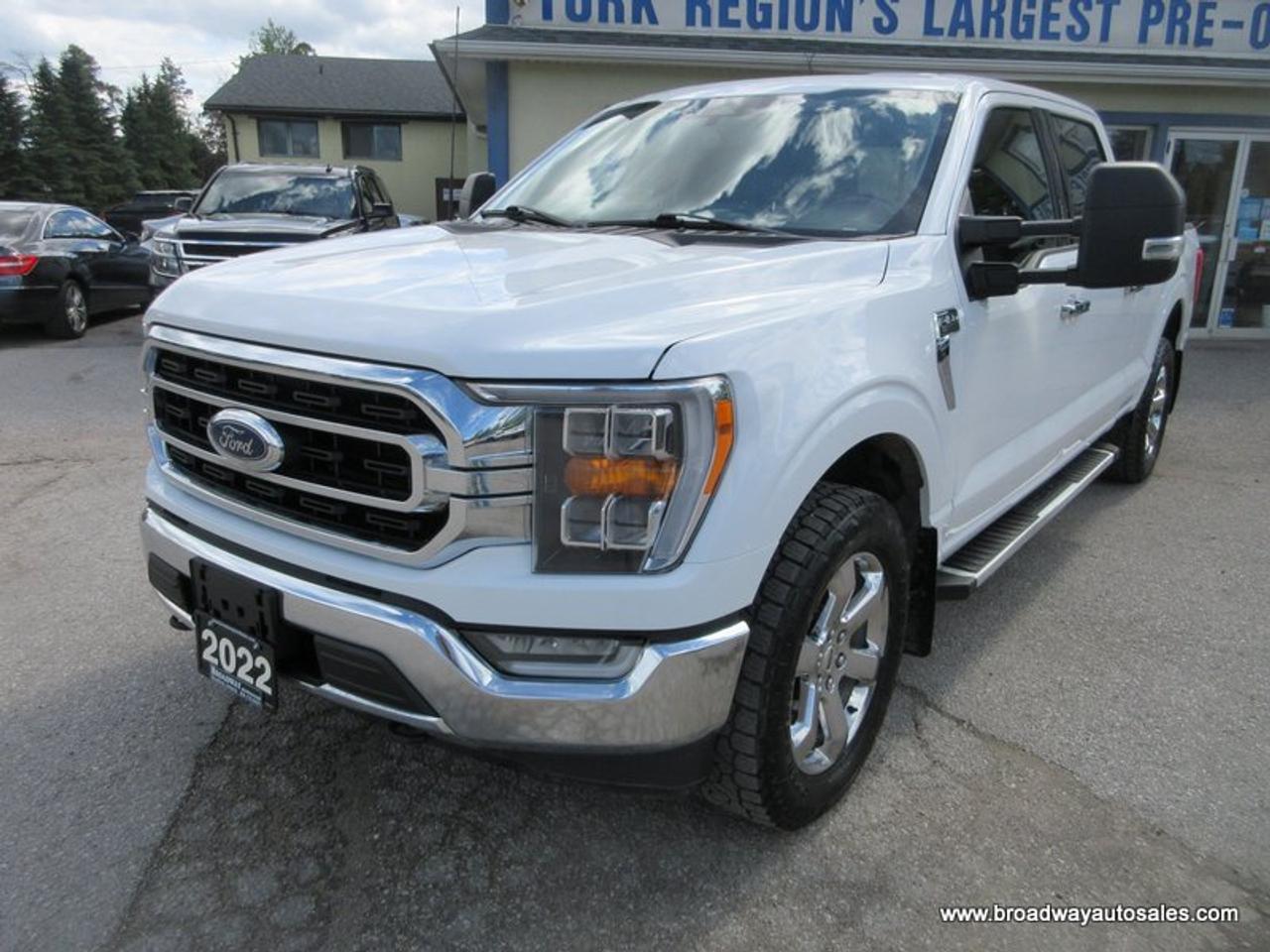 2022 Ford F-150 GREAT VALUE XLT-MODEL 6 PASSENGER 3.5L - ECO-BOOST.. 4X4.. CREW-CAB.. SHORTY.. NAVIGATION.. HEATED SEATS.. BACK-UP CAMERA.. BLUETOOTH SYSTEM.. Photo