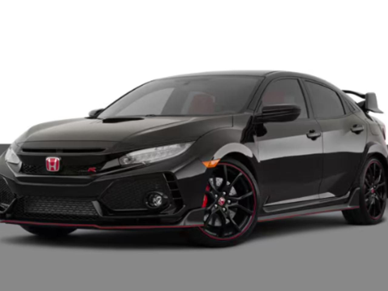Experience pure driving excitement with this pre-owned 2018 Honda Civic Type R Manual in sleek Black exterior and striking Red interior. Powered by a turbocharged 2.0L I-4 DOHC VTEC engine paired with a 6-speed manual transmission featuring rev-match control, this performance beast offers precision and thrill. Ride on 20 piano black alloy wheels with sport performance tires and stay planted with sport-tuned adaptive suspension and mechanical limited slip differential.Inside, enjoy sporty suede-effect seats embroidered with Type R logos, a premium 540-watt audio system, dual-zone automatic climate control, and advanced tech including a 7-inch touchscreen with integrated navigation and smart device mirroring. Safety is paramount with six airbags, stability control, all-speed ABS, and a rearview camera.This Civic Type R combines aggressive styling, superior handling, and driver-focused features for an unmatched sporty driving experience. Ready to thrill? Contact us today to take control of this legend!