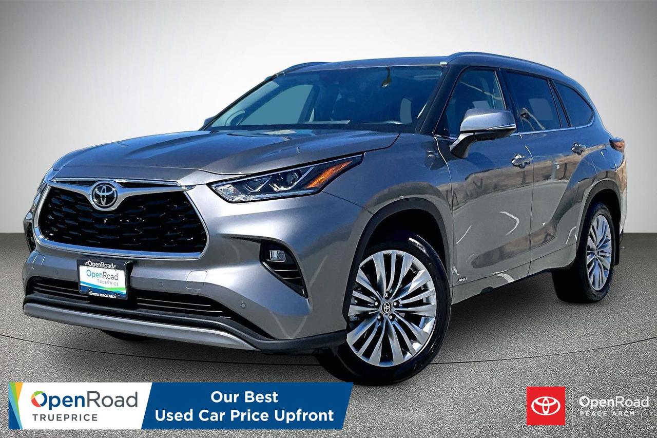 Used 2025 Toyota Highlander HYBRID Limited AWD for sale in Surrey, BC
