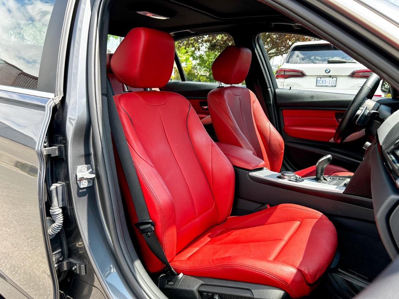 2015 BMW 3 Series M Sport Pckg / 89k km / Red Interior Photo