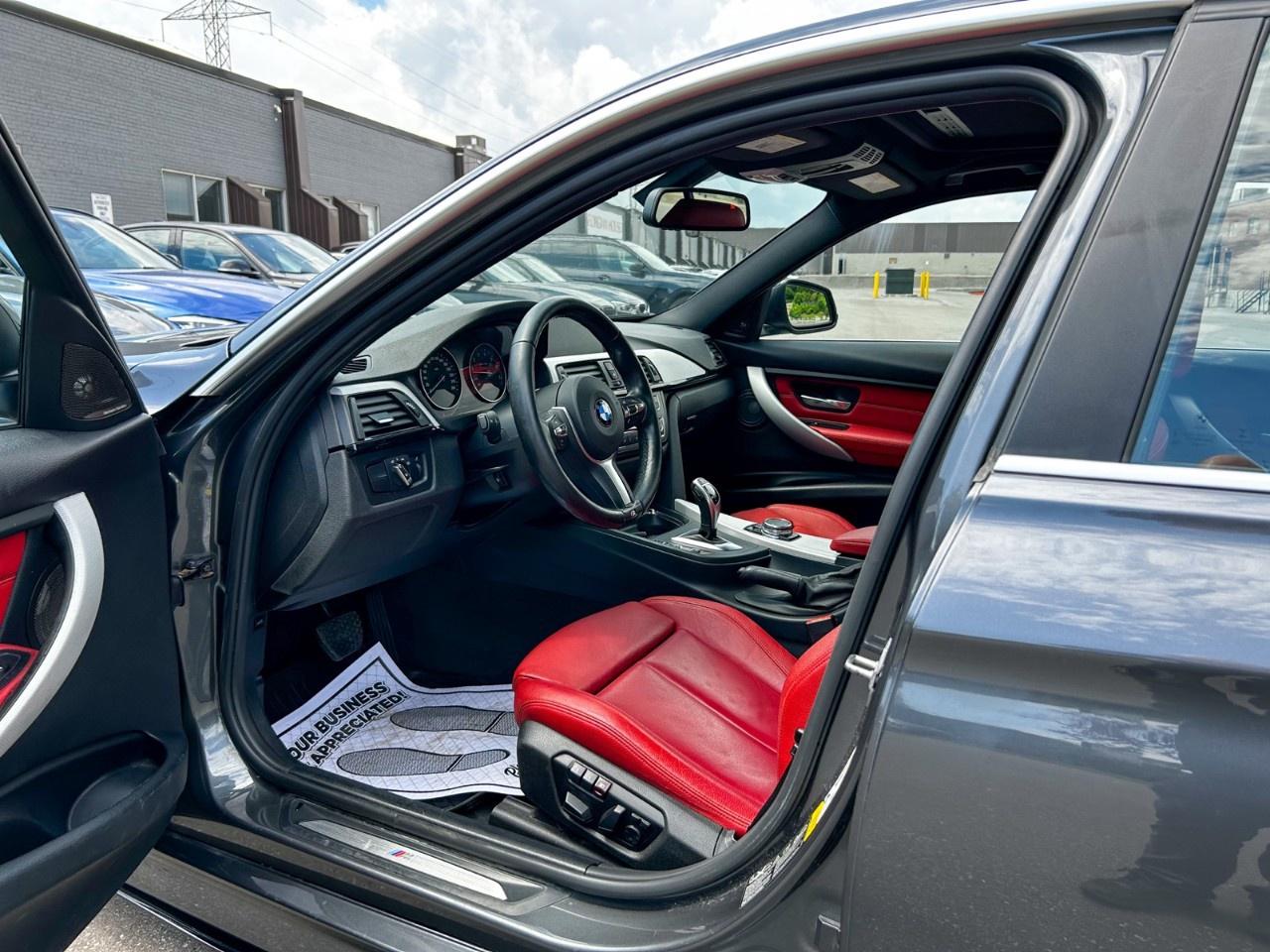 2015 BMW 3 Series M Sport Pckg / 89k km / Red Interior Photo