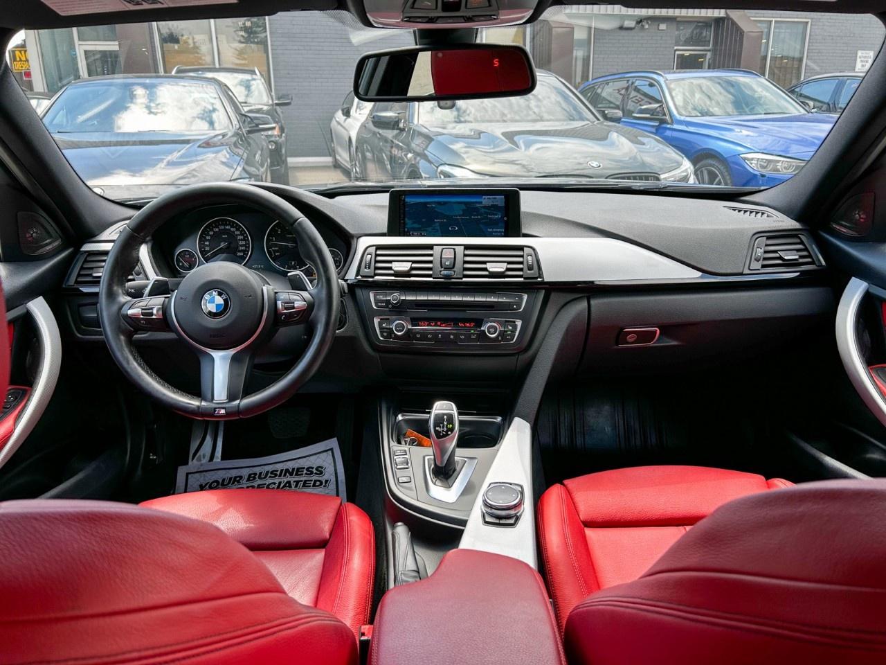 2015 BMW 3 Series M Sport Pckg / 89k km / Red Interior Photo