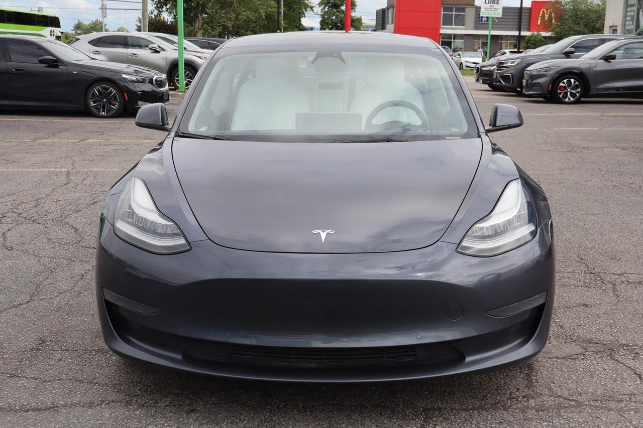 2022 Tesla Model 3 Standard Range Plus   No Accident   White Interior Photo