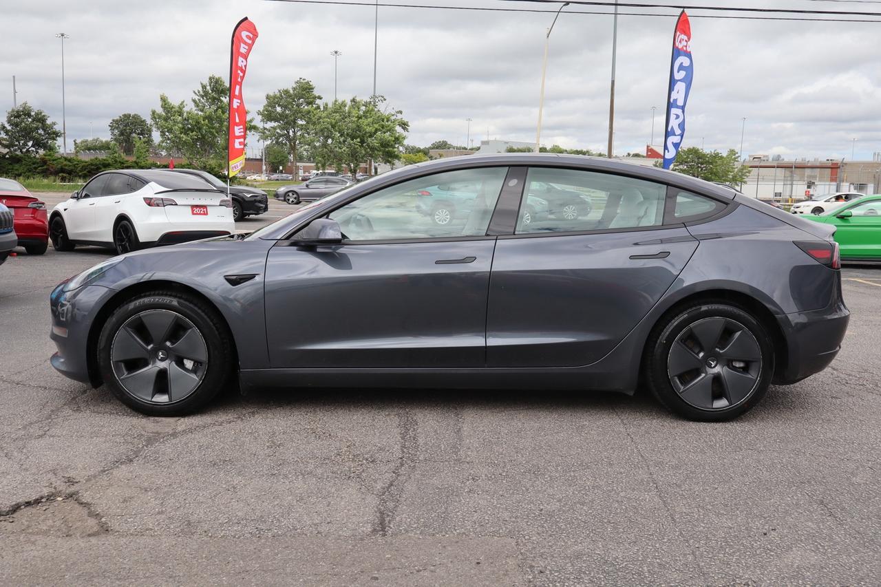 2022 Tesla Model 3 Standard Range Plus   No Accident   White Interior Photo3