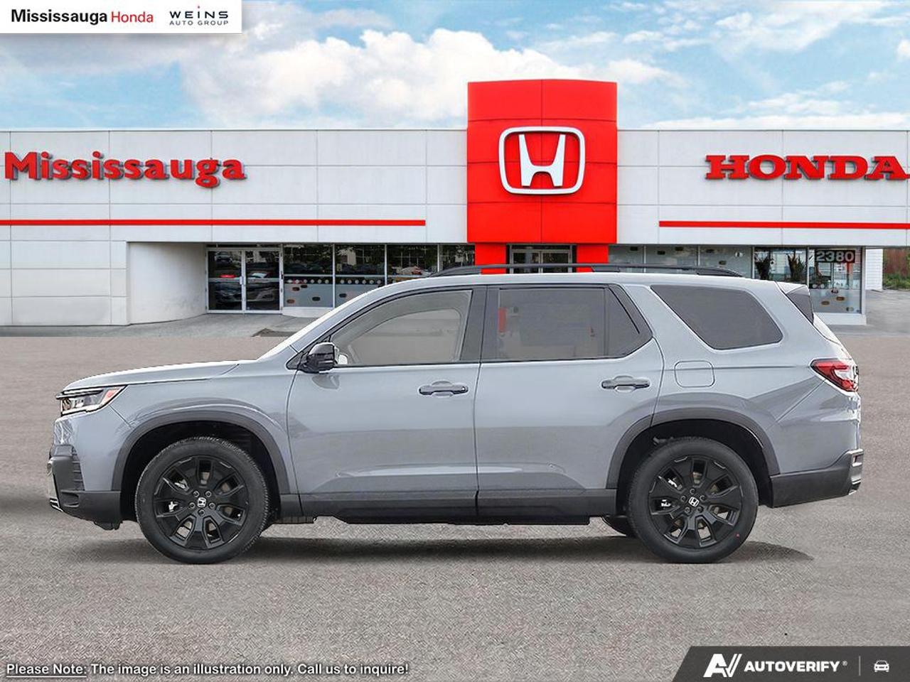 2026 Honda Pilot Black Edition 4dr All-Wheel Drive Photo2