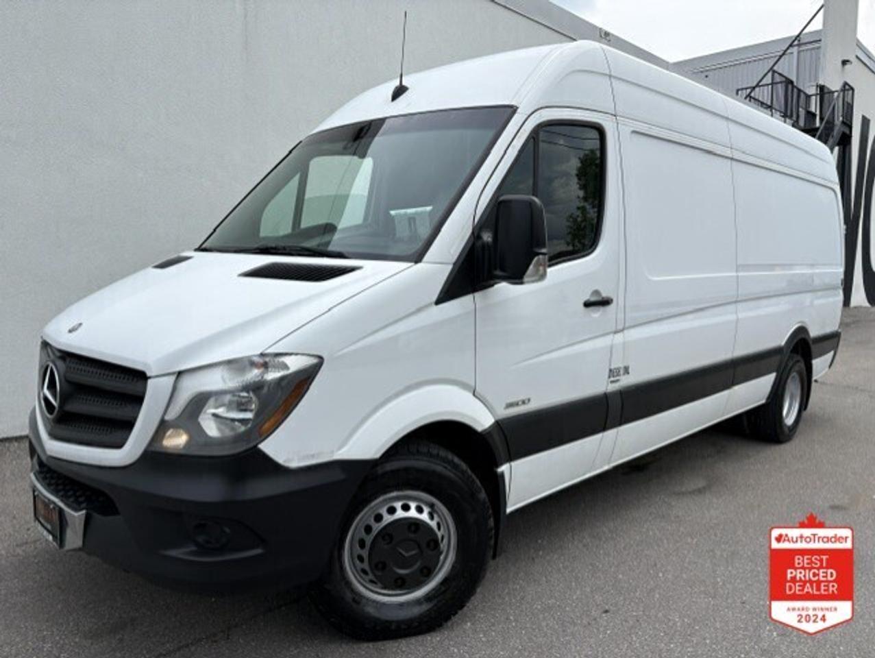 2014 Mercedes-Benz Sprinter 3500 V6 170 EXT DUALLY-1 OWNER-SHELVES-DIVIDER-CAM Photo0