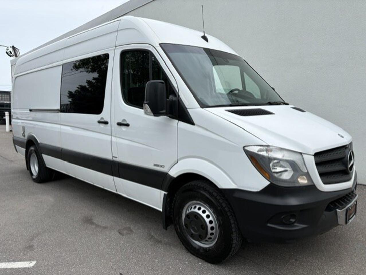 2014 Mercedes-Benz Sprinter 3500 V6 170 EXT DUALLY-1 OWNER-SHELVES-DIVIDER-CAM Photo