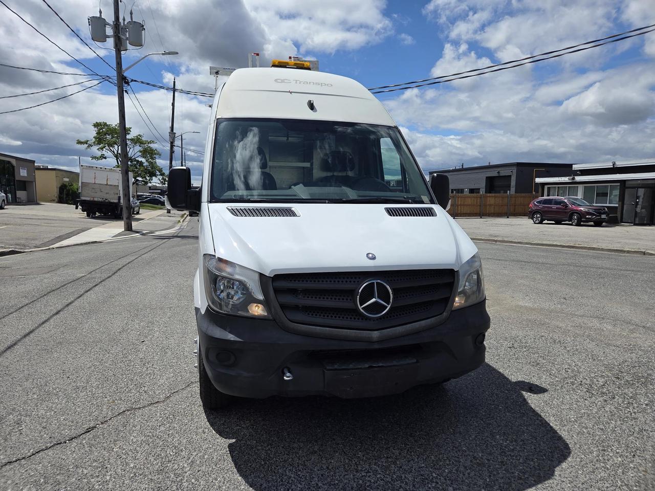 2015 Mercedes-Benz Sprinter 3500 V6 170 HIGH ROOF-DUALLY-LADDER RACKS-1 OWNER! Photo