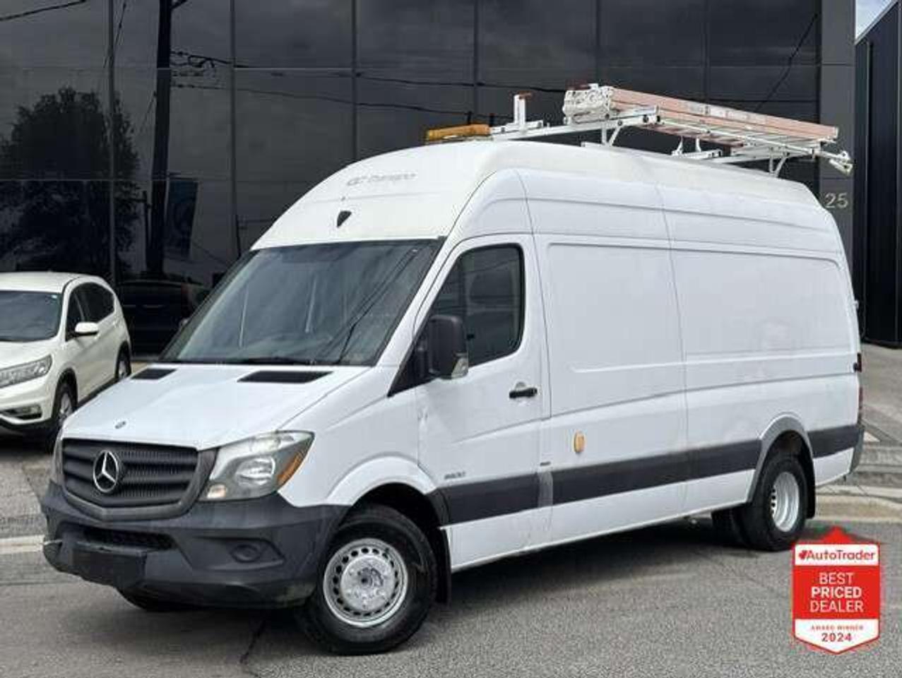 2015 Mercedes-Benz Sprinter 3500 V6 170 HIGH ROOF-DUALLY-LADDER RACKS-1 OWNER! Photo0