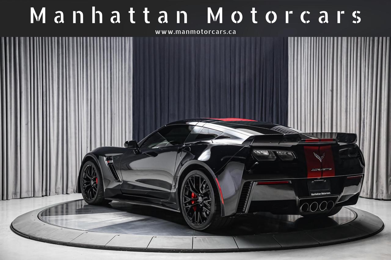 2017 Chevrolet Corvette Z06 3LZ Z07 PKG COUPE MANUAL 650HP LOADED NOACCDNT Photo4