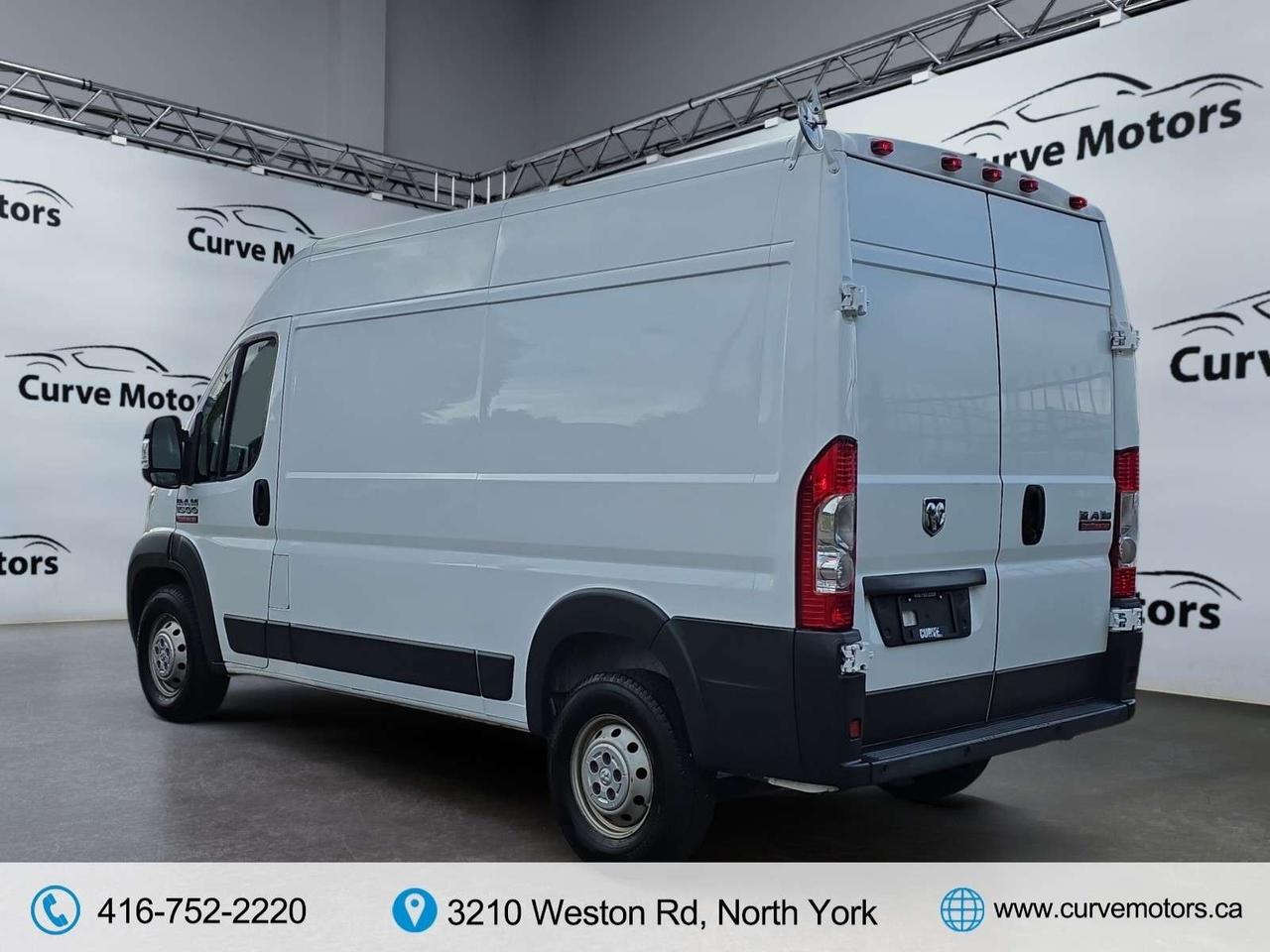 2017 RAM ProMaster 1500 High Roof 136 WB * FULL SERVICE HISTORY / LOW KM Photo