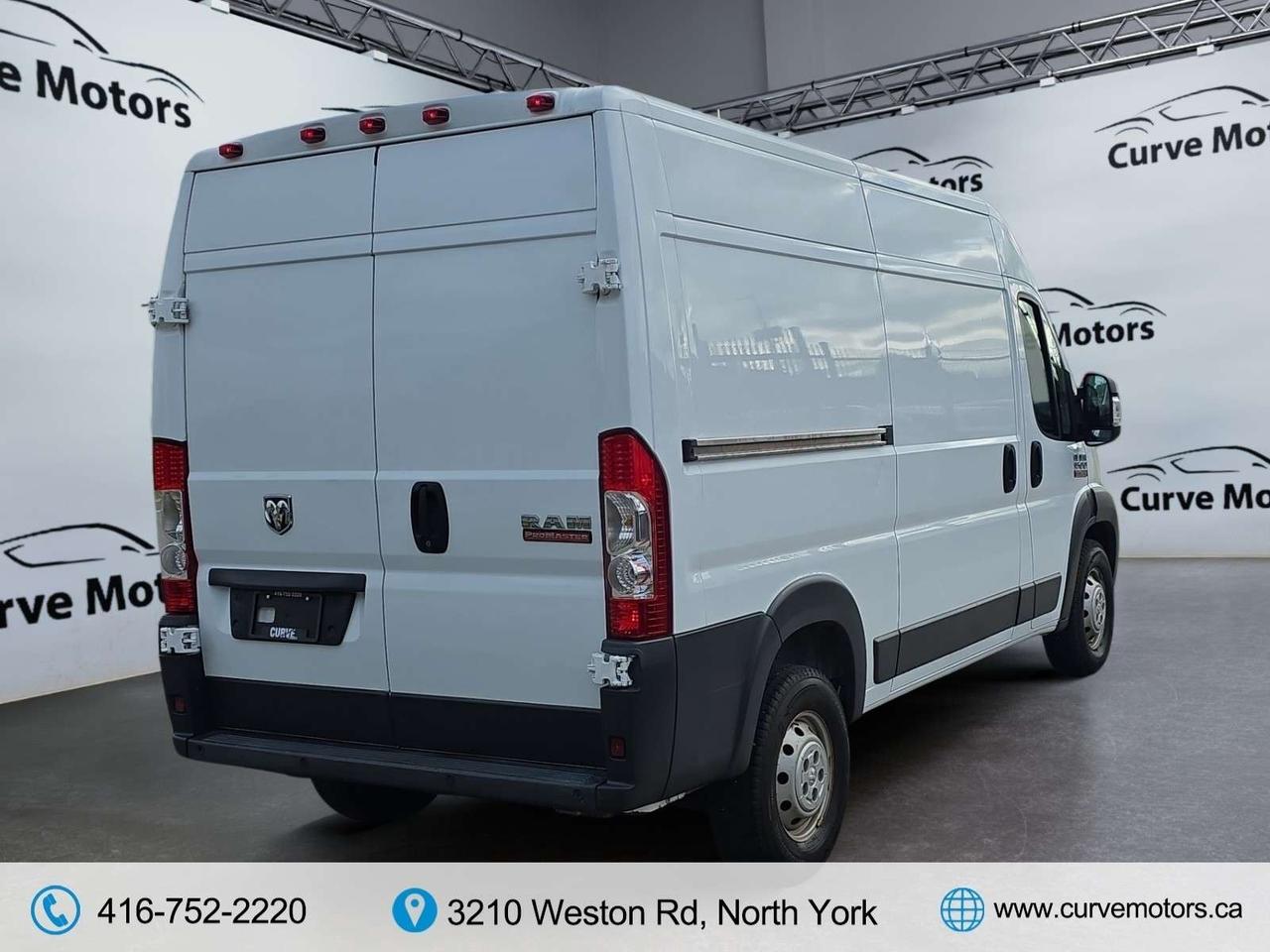 2017 RAM ProMaster 1500 High Roof 136 WB * FULL SERVICE HISTORY / LOW KM Photo