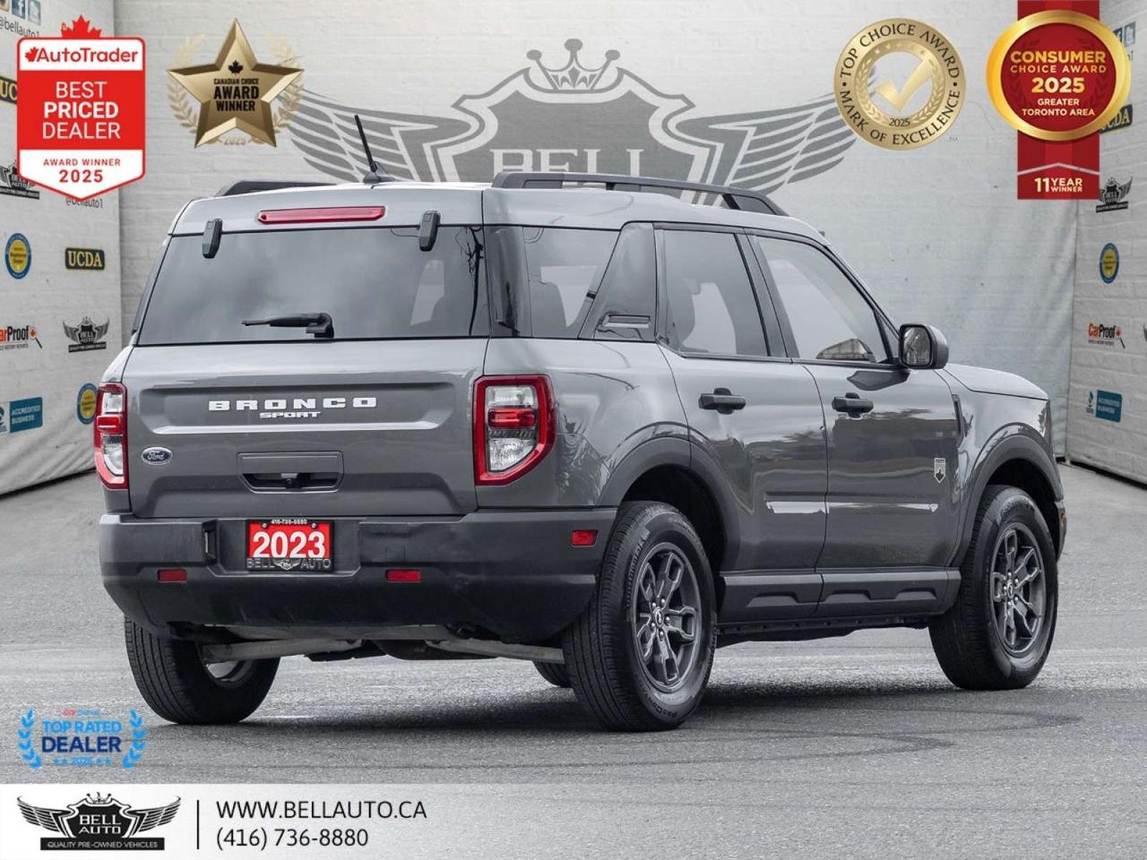 2023 Ford Bronco Sport Big Bend   4WD   CARPLAY   B.CAM   PWRSEATS   NOACCIDENT Photo