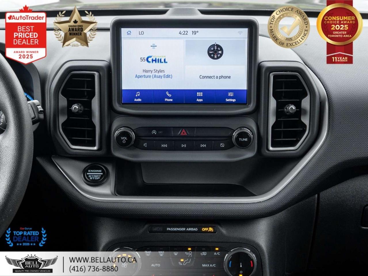 2023 Ford Bronco Sport Big Bend   4WD   CARPLAY   B.CAM   PWRSEATS   NOACCIDENT Photo