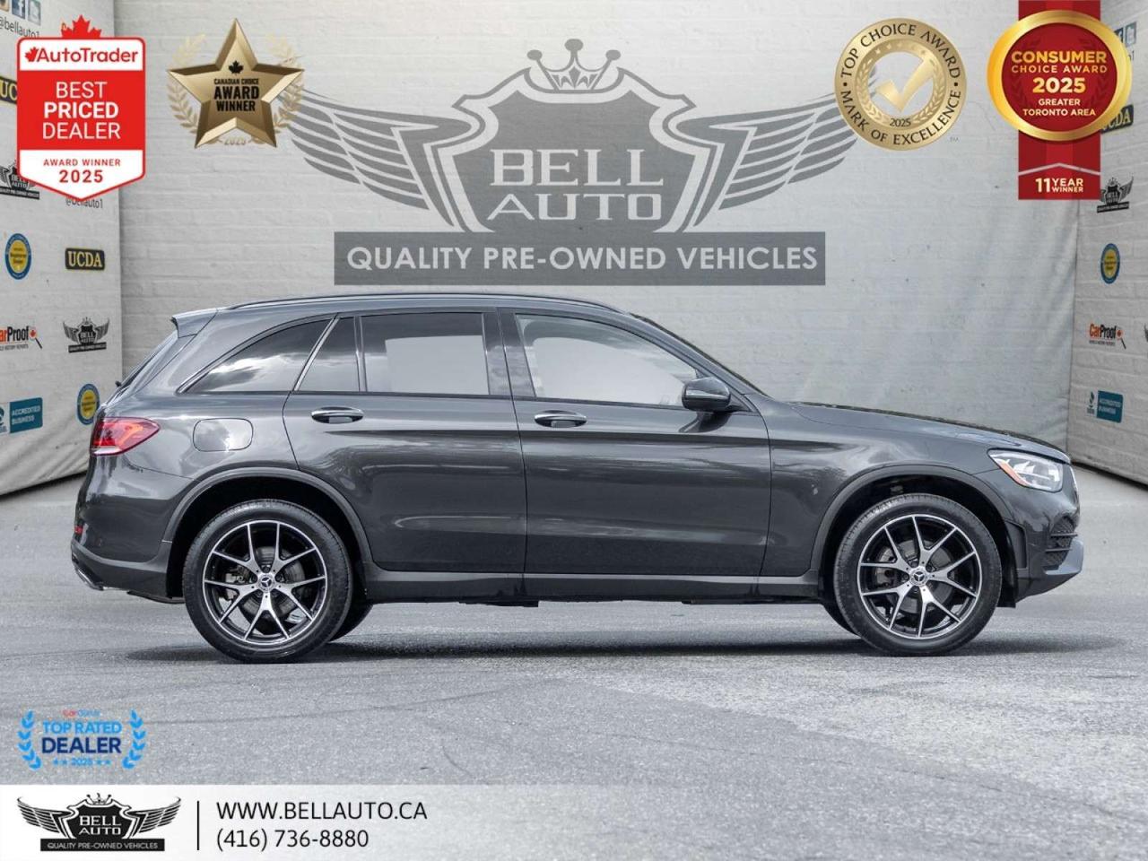 2022 Mercedes-Benz GLC 300   AMGPKG   NIGHTPKG   PRMPKG   UPGRDSRIMS   BRWN INTR   NOACCIDENT Photo