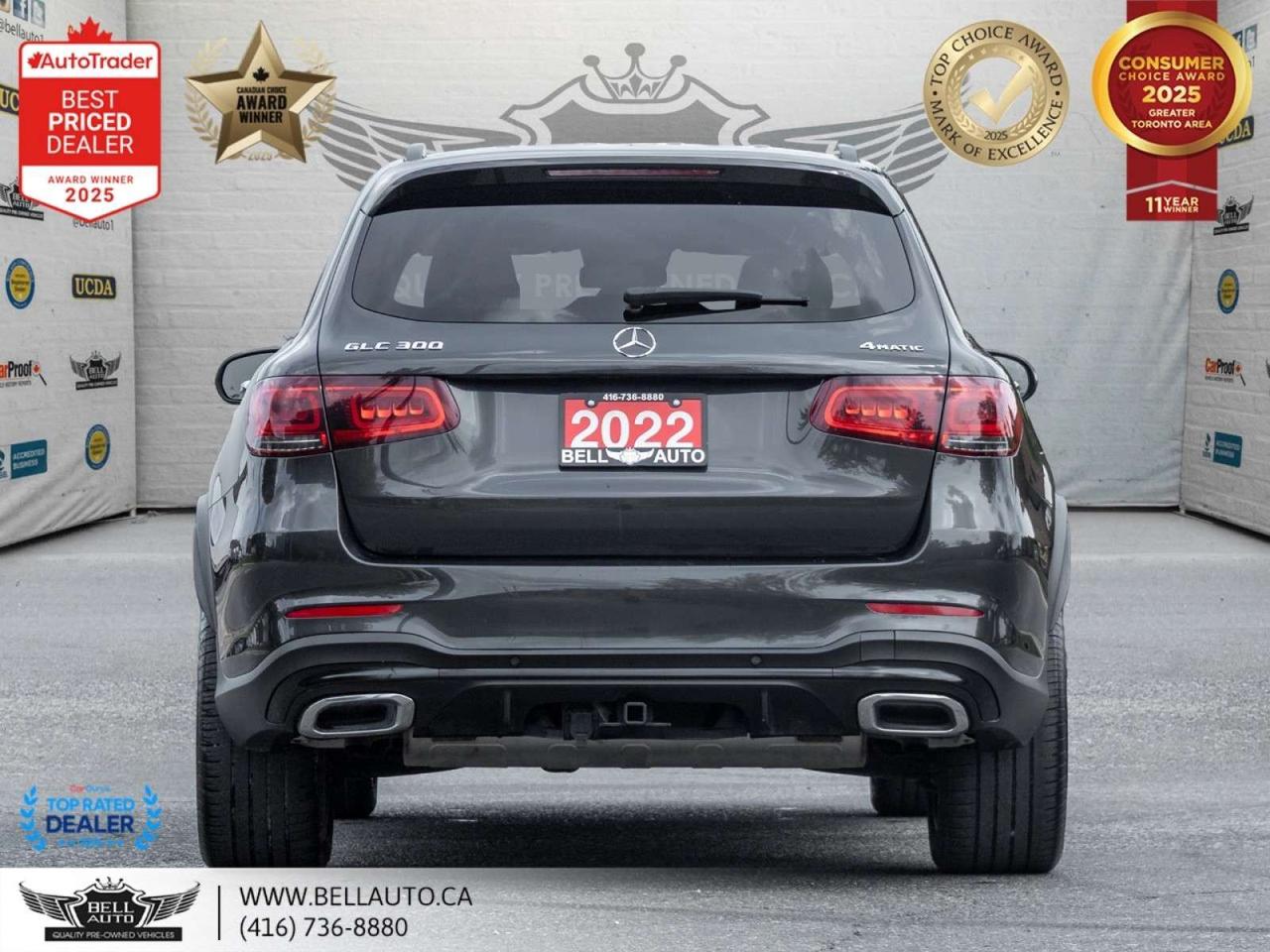 2022 Mercedes-Benz GLC 300   AMGPKG   NIGHTPKG   PRMPKG   UPGRDSRIMS   BRWN INTR   NOACCIDENT Photo