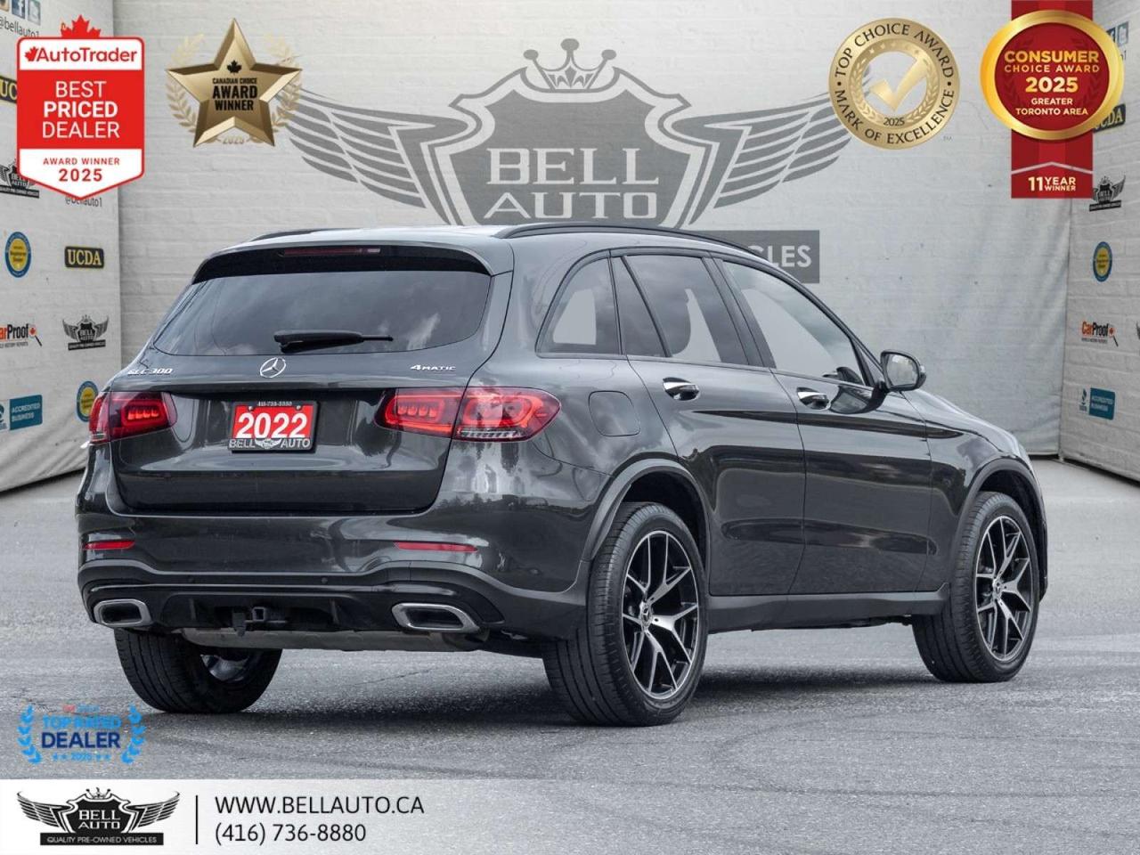 2022 Mercedes-Benz GLC 300   AMGPKG   NIGHTPKG   PRMPKG   UPGRDSRIMS   BRWN INTR   NOACCIDENT Photo