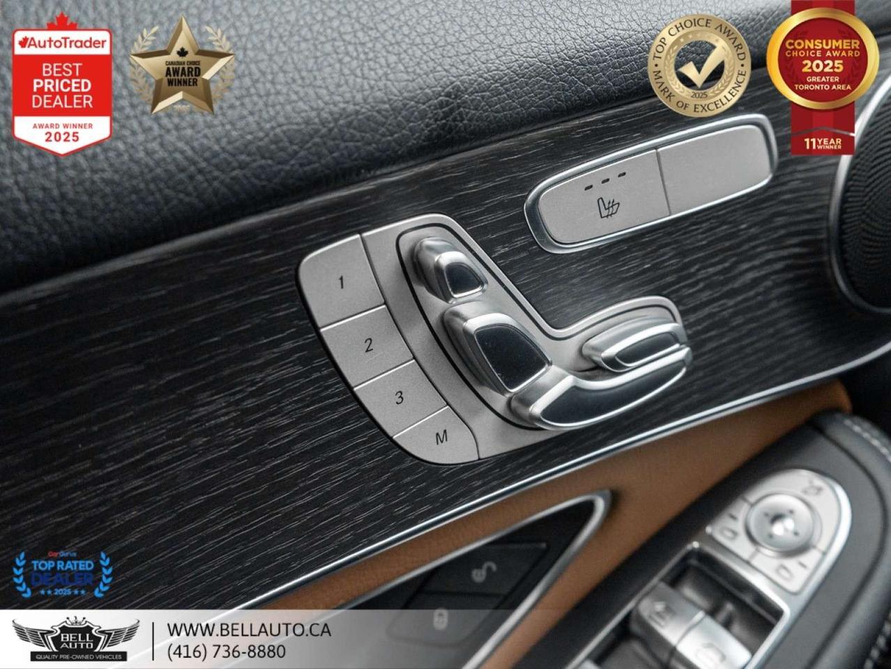 2022 Mercedes-Benz GLC 300   AMGPKG   NIGHTPKG   PRMPKG   UPGRDSRIMS   BRWN INTR   NOACCIDENT Photo