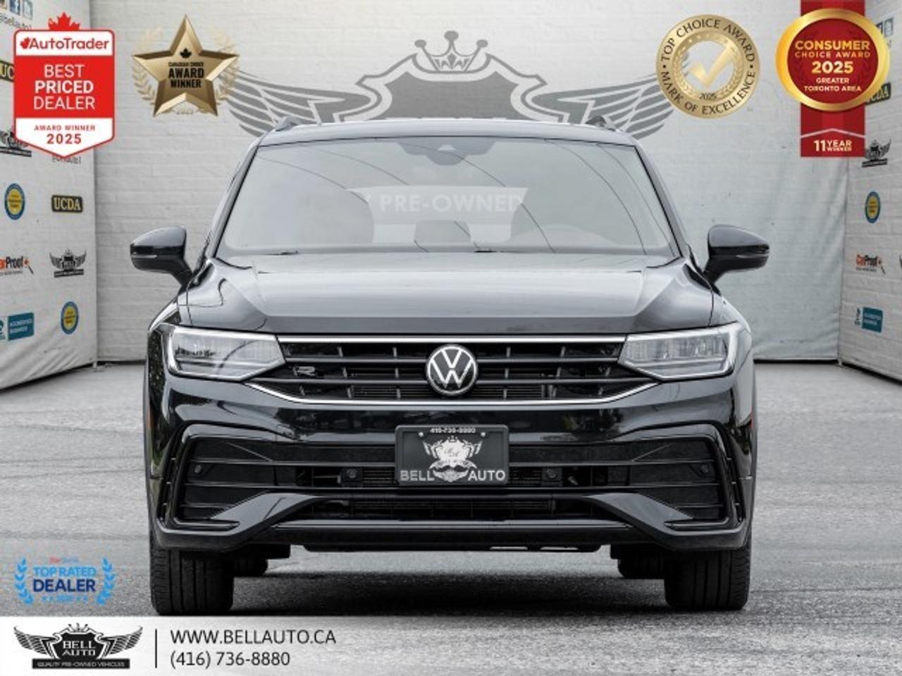 2022 Volkswagen Tiguan Comfortline R-Line Black Edition   7-PASS   PANORO Photo