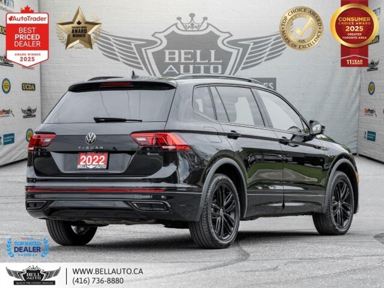 2022 Volkswagen Tiguan Comfortline R-Line Black Edition   7-PASS   PANORO Photo