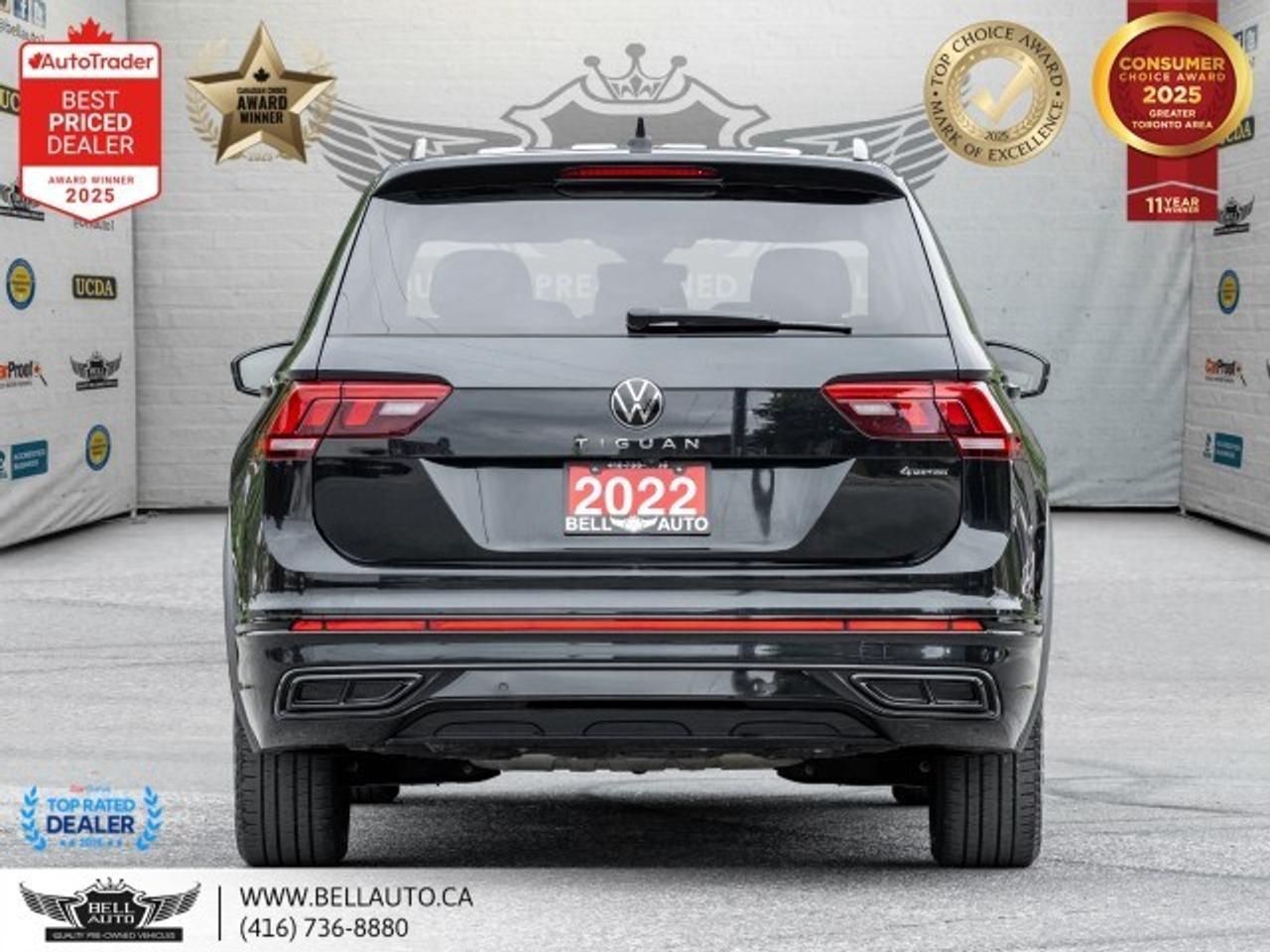 2022 Volkswagen Tiguan Comfortline R-Line Black Edition   7-PASS   PANORO Photo