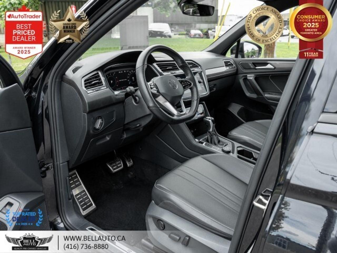 2022 Volkswagen Tiguan Comfortline R-Line Black Edition   7-PASS   PANORO Photo