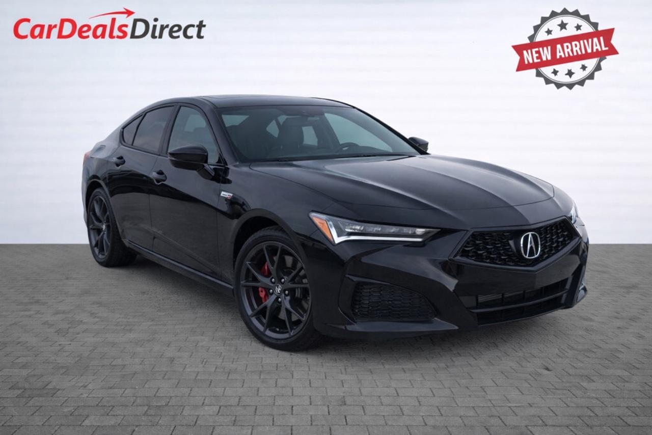 2022 Acura TLX Type S SH-AWD   Red Leather Interior   Accident-Fr Photo