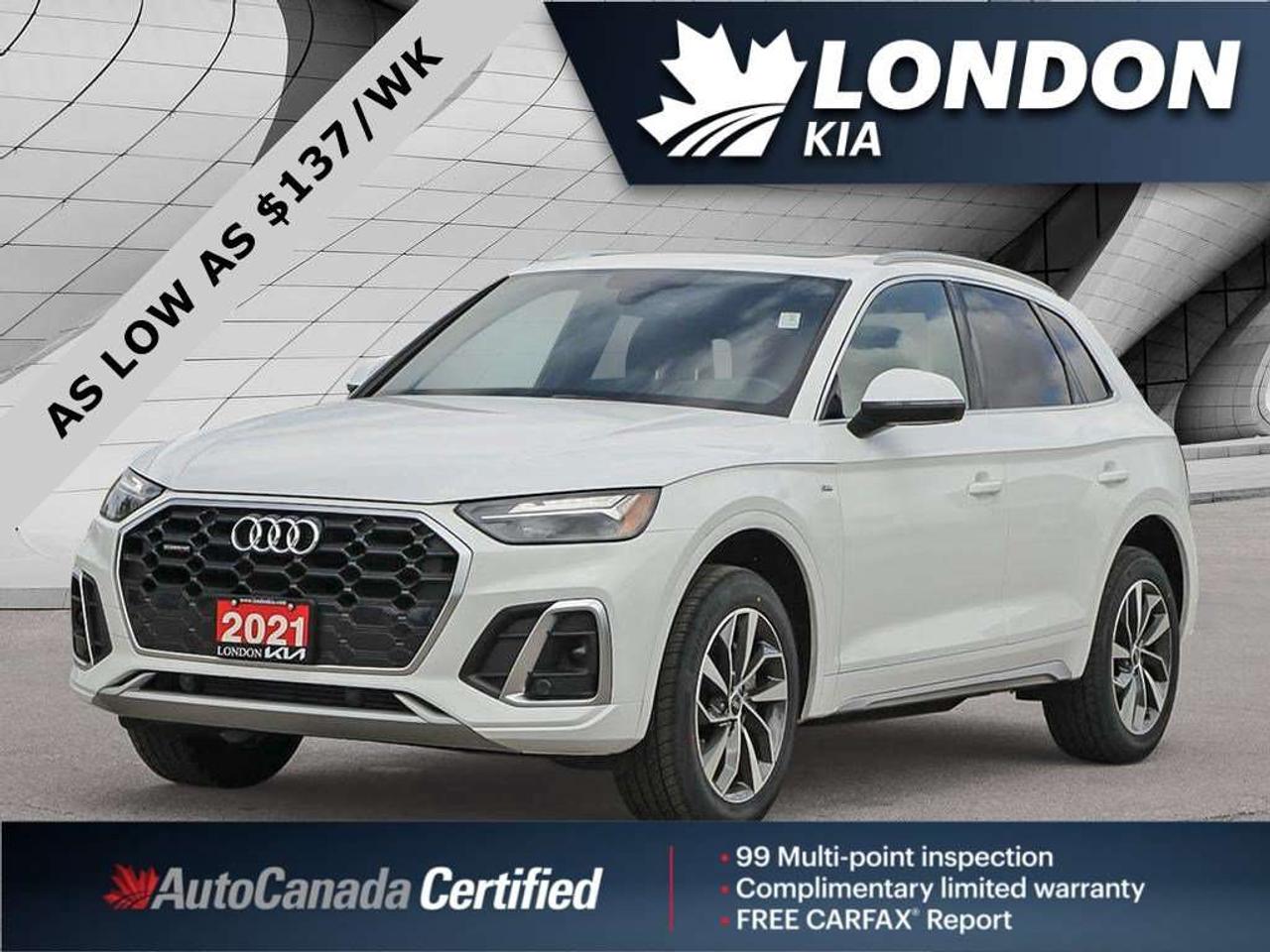 2021 Audi Q5 Progressiv   Quattro   Leather   Heated Seats   Backup Camera Photo