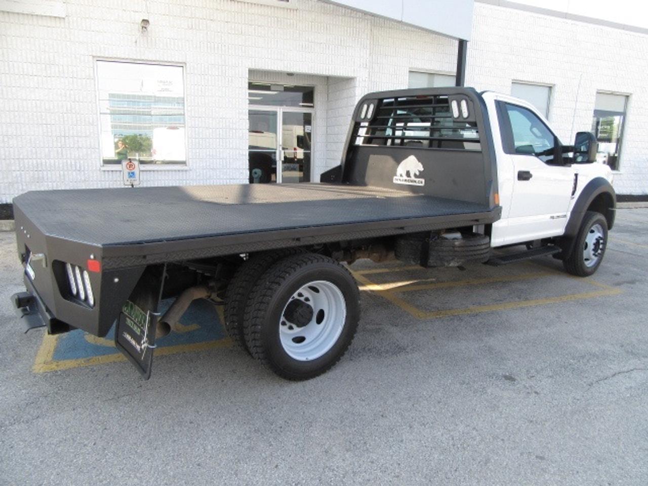 2021 Ford F-550 DIESEL REG CAB 4X4 12 FT STEEL DECK / GOOSENECK Photo